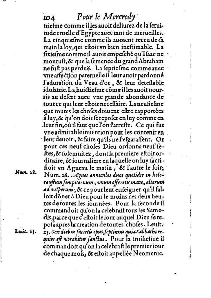 1607 - Nicolas Du Fossé - Trésor quadragésimal - T 02 - BM Lyon