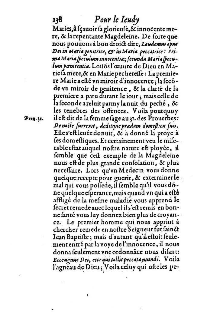 1607 - Nicolas Du Fossé - Trésor quadragésimal - T 02 - BM Lyon 1607 - Nicolas Du Fossé - Trésor quadragésimal - T 02 - BM Lyon