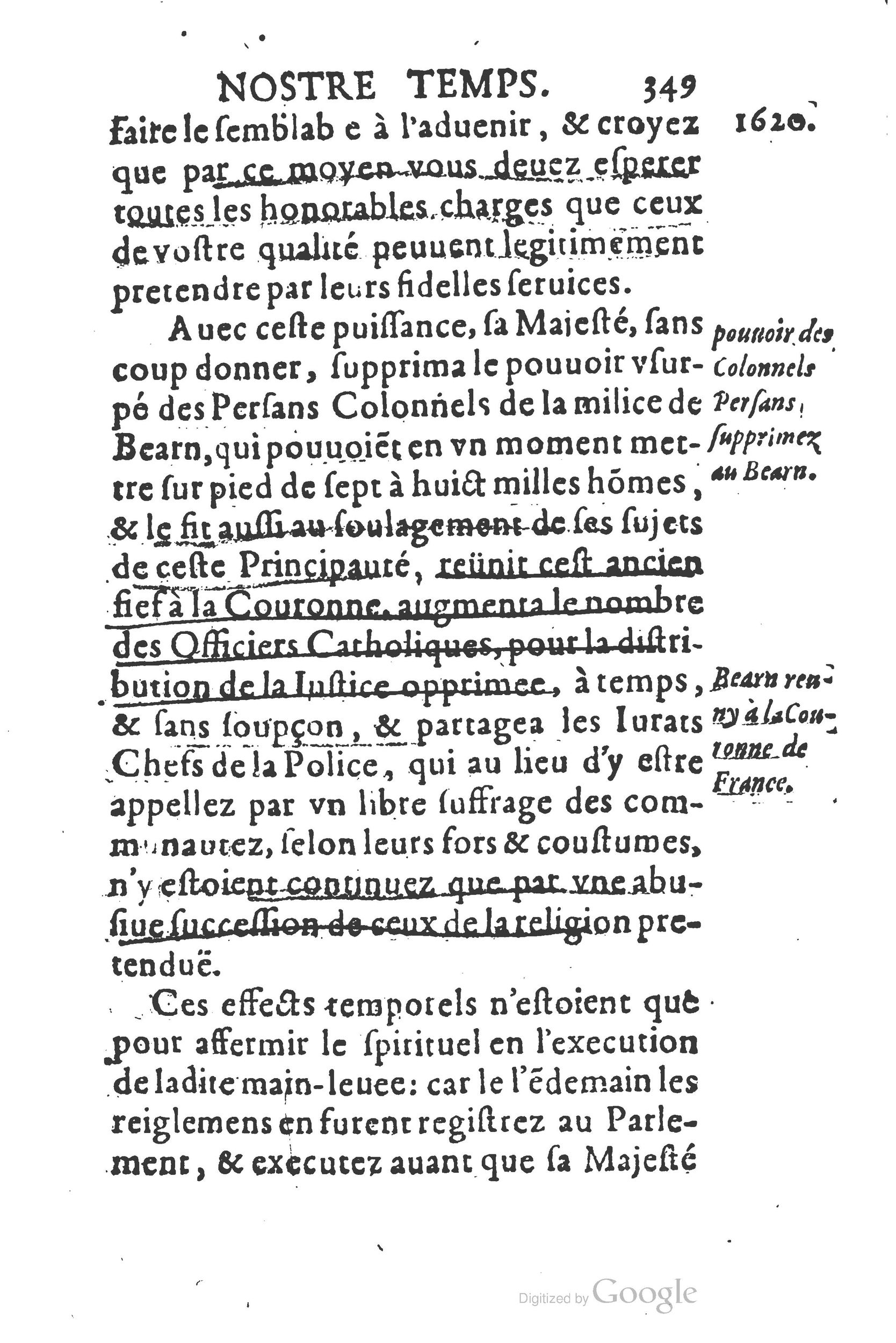 1626 - Joseph Bouillerot - Trésor de l’histoire générale de notre temps - BSB Munich