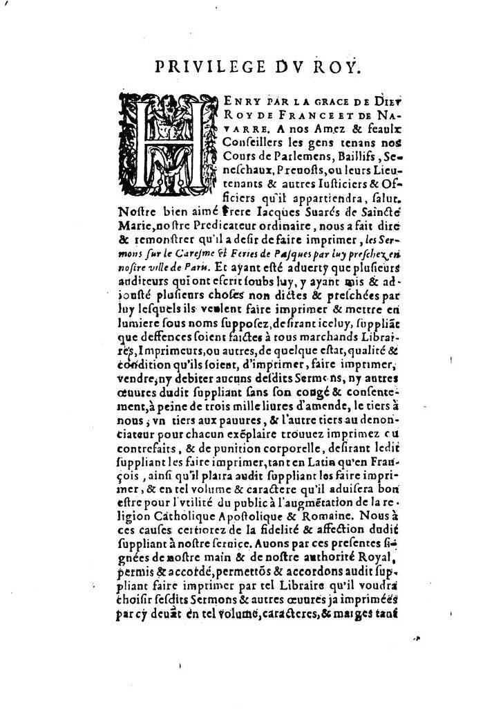 1607 - Nicolas Du Fossé - Trésor quadragésimal - T 02 - BM Lyon