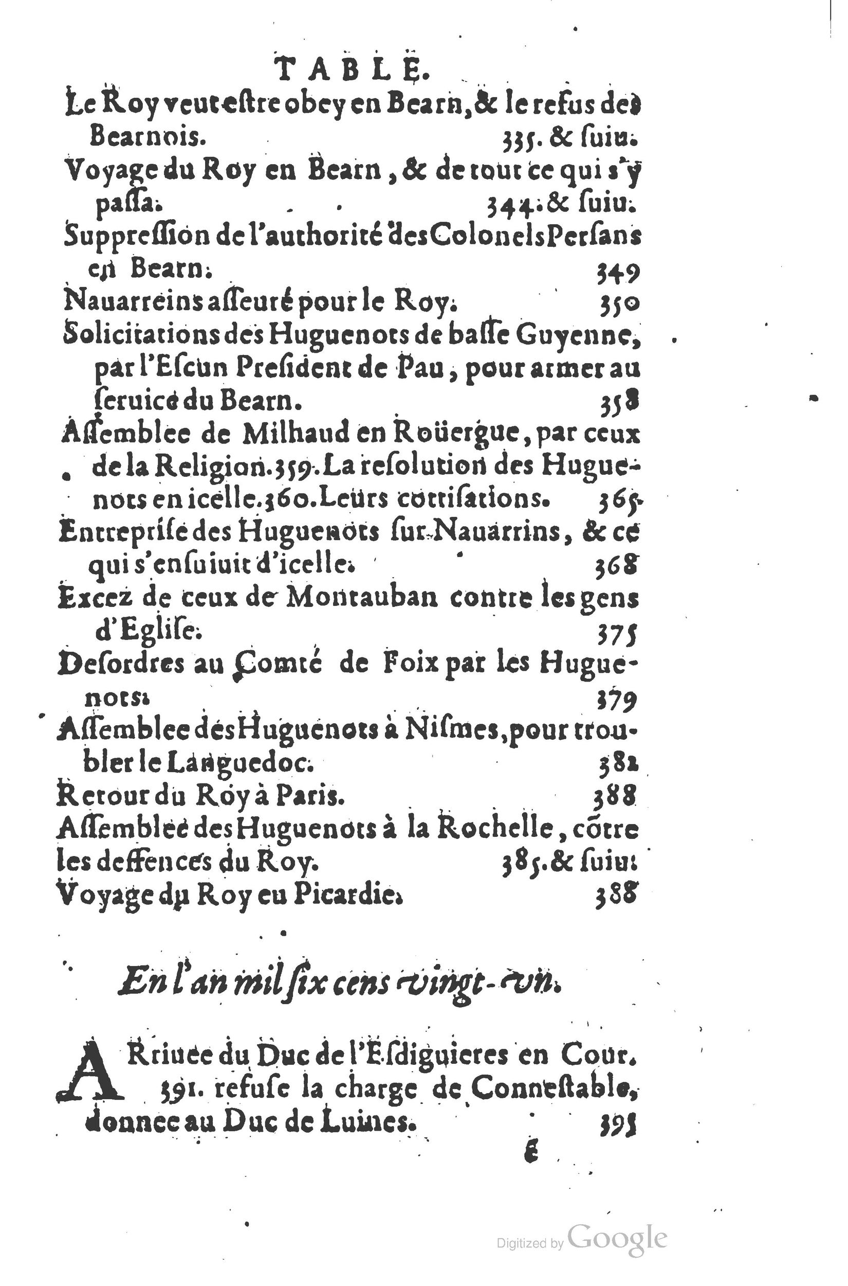 1626 - Joseph Bouillerot - Trésor de l’histoire générale de notre temps - BSB Munich