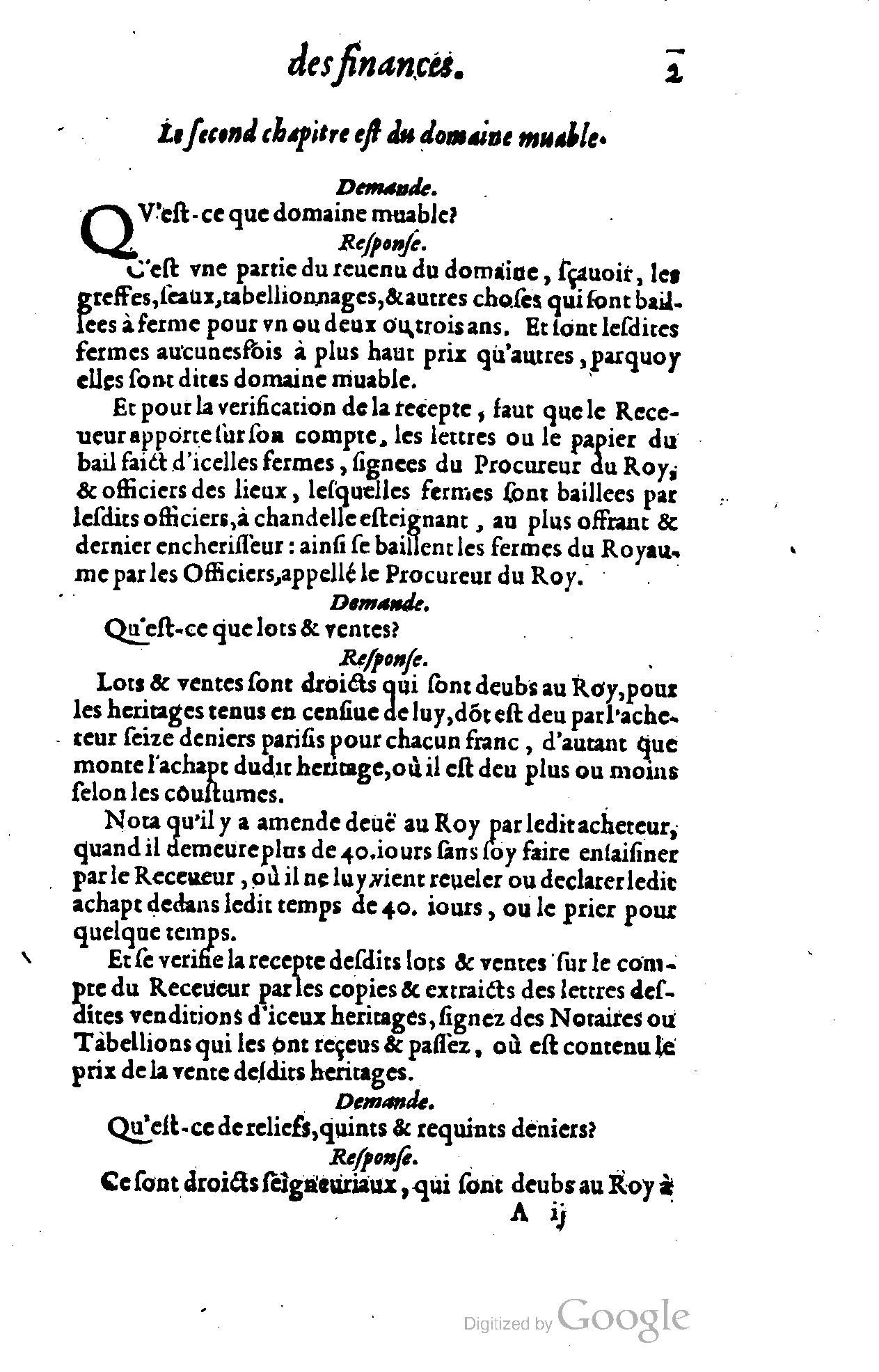 1614 - Jean Richer - Trésor du nouveau style et protocole de la chancellerie de France - BSB Munich