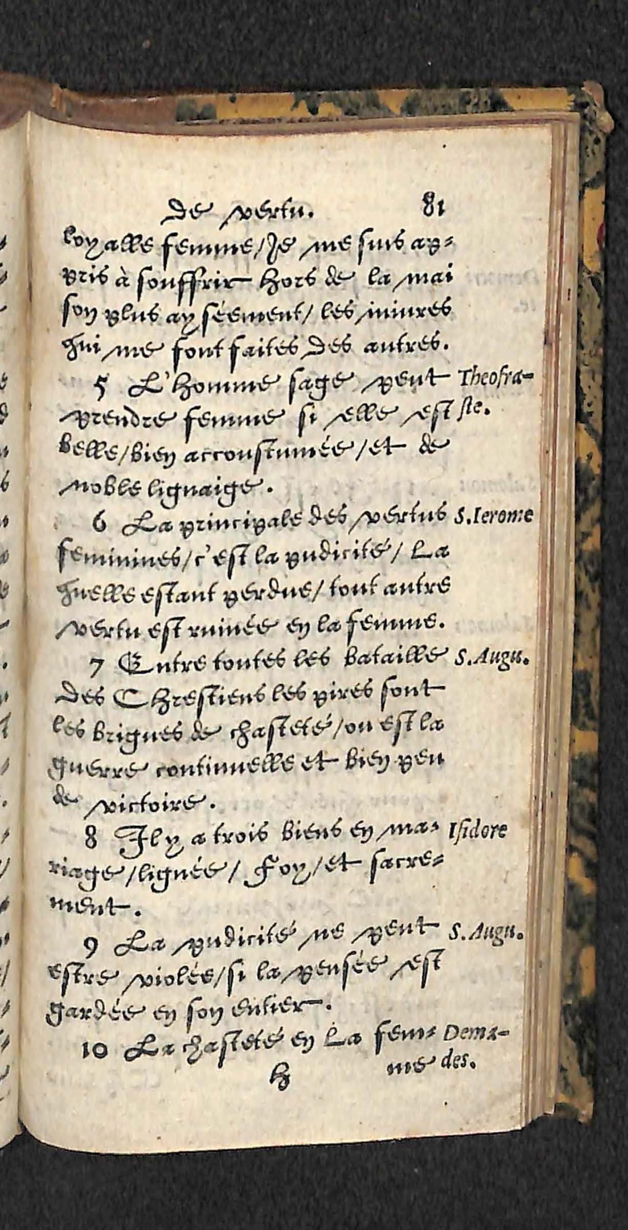 1560 - Hans de Laet - Trésor de vertu - Angers-archives