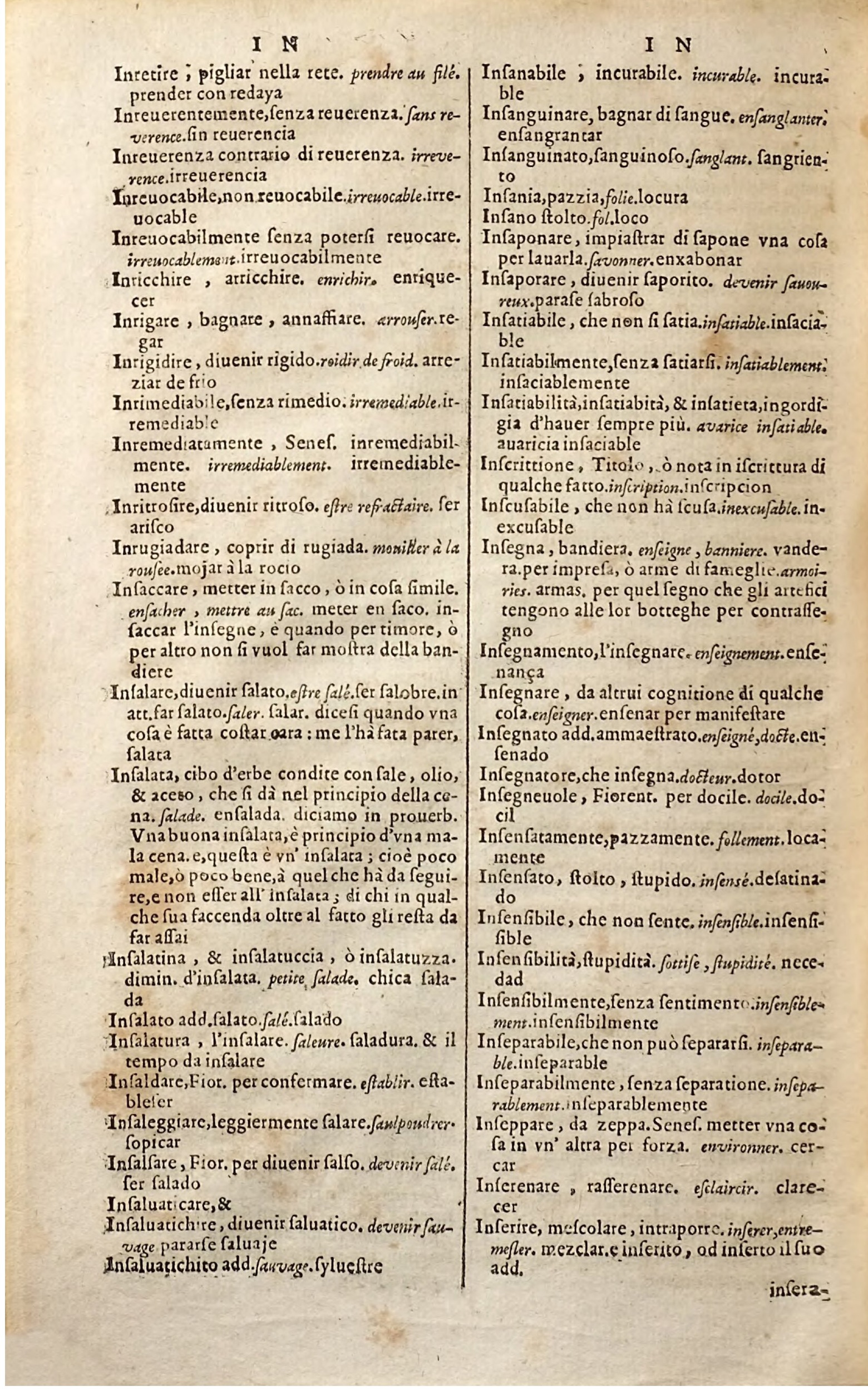 1627 - Jacques Crespin - Trésor des trois langues (Troisième partie) - Regensburg