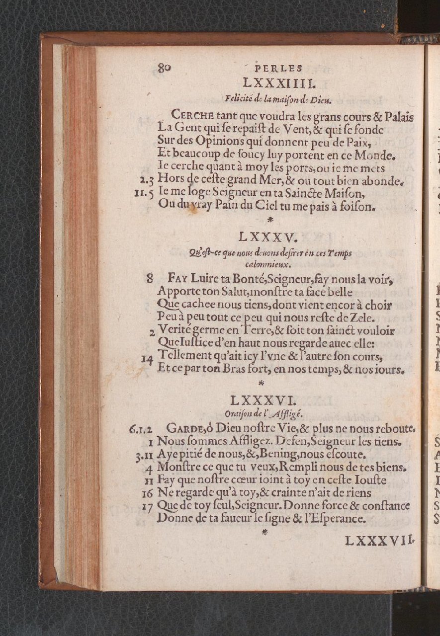 1577 - Jean de Laon - Trésor des 150 psaumes de David - Genève