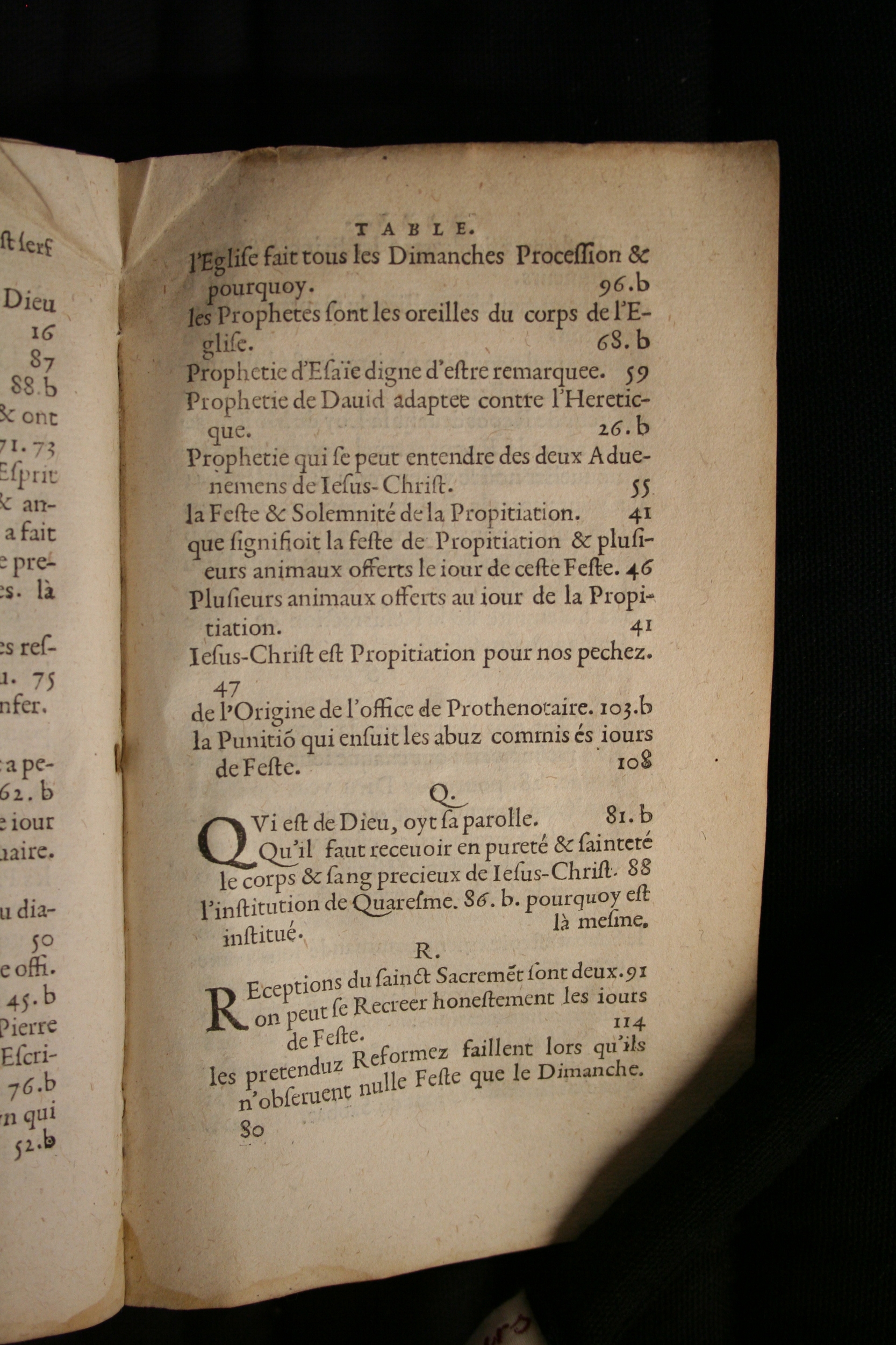 1586 - Jean Parant - Trésor de l’Église catholique et de vérité - BM Bordeaux