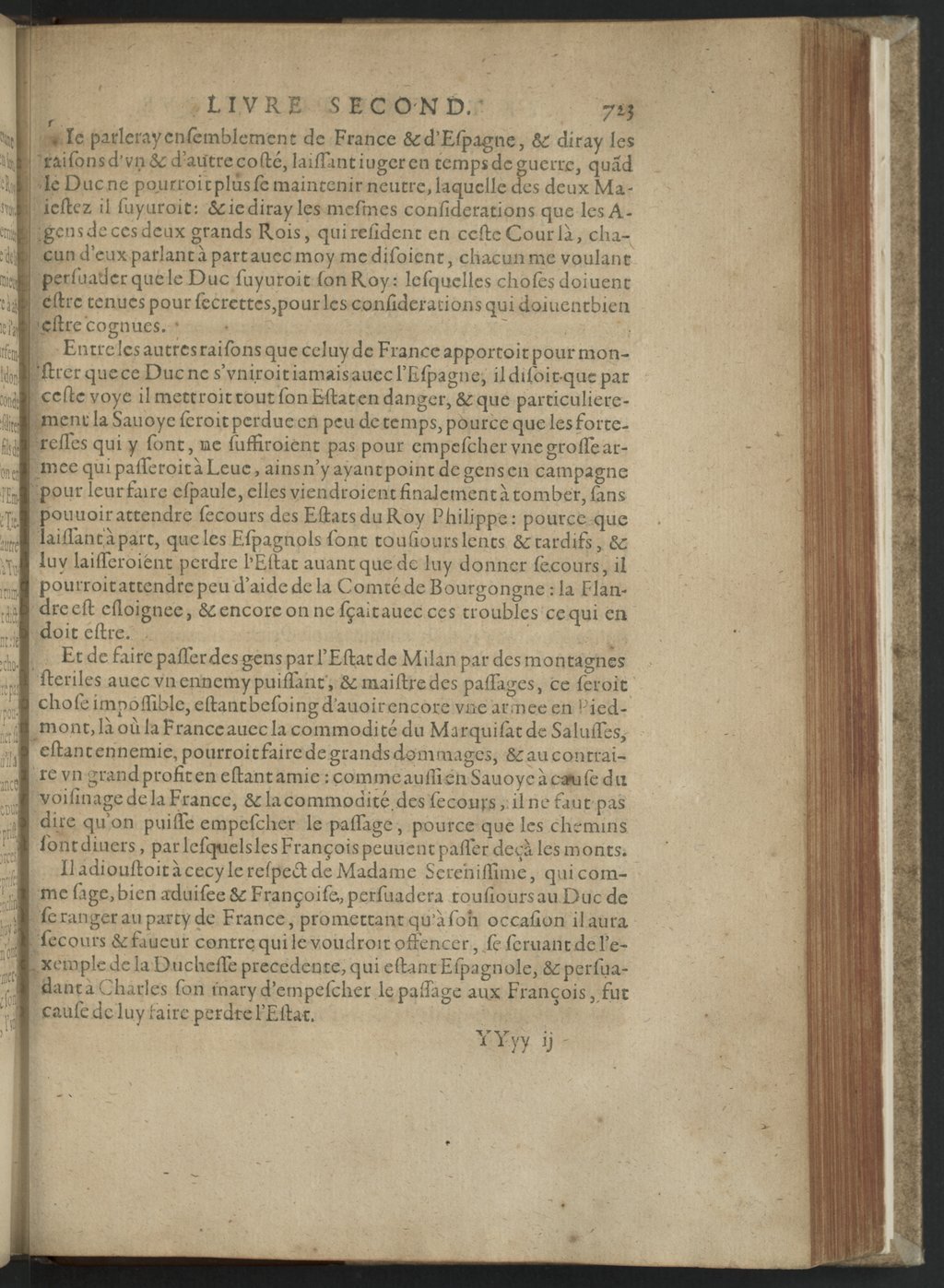 1608 - Nicolas Du Fossé - Trésor politique - BnF Tolbiac