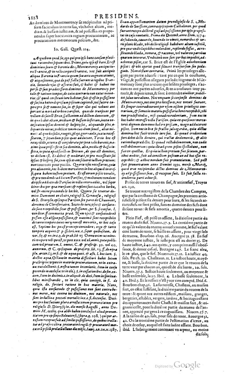 1629 - Veuve Nicolas Buon - Trésor du droit français (29620 T. 2) - BM Lyon