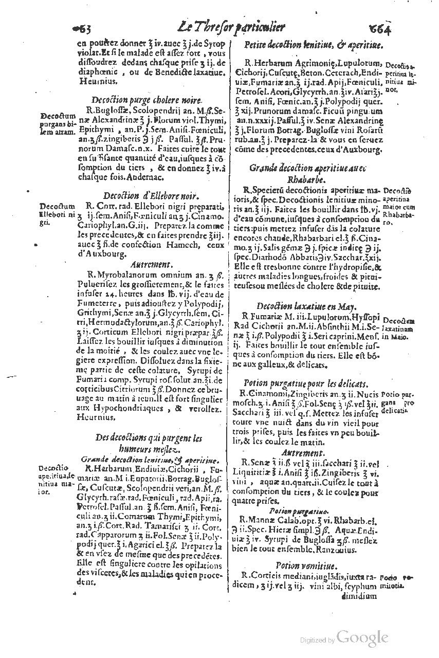 1616 - Étienne Gamonet - Grand trésor ou dispensaire - BSB Munich