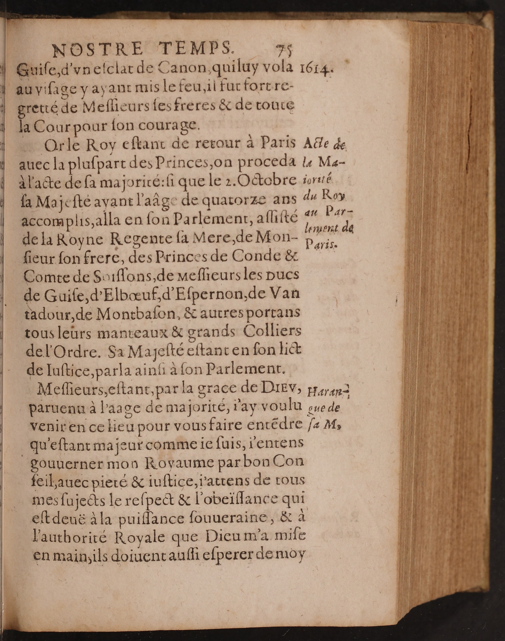 1626 - Joseph Bouillerot - Trésor de l’histoire générale de notre temps - BnF Arsenal