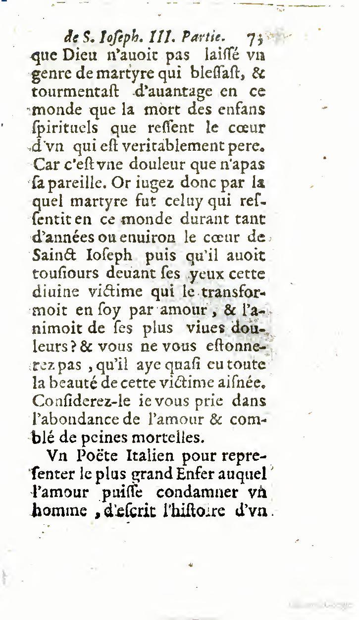 1646 - Jean Piot - Trésor inestimable de Saint-Joseph - BNC Rome