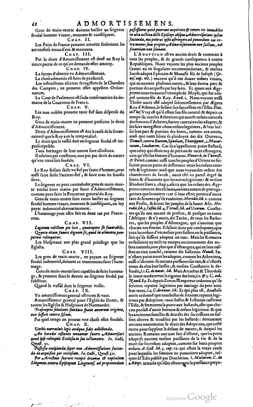 1629 - Veuve Nicolas Buon - Trésor du droit français (29620 T. 1) - BM Lyon