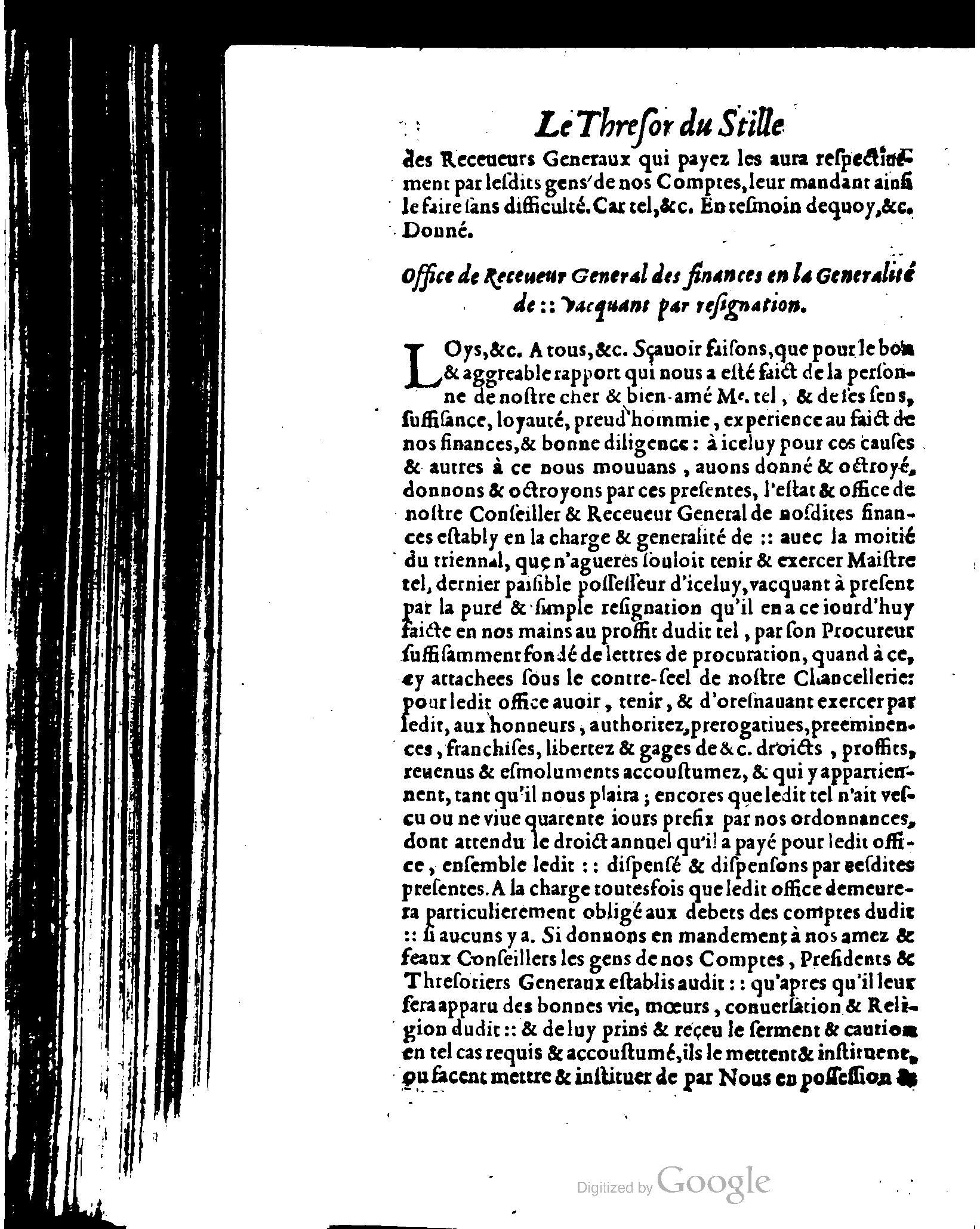 1614 - Jean Richer - Trésor du nouveau style et protocole de la chancellerie de France - BSB Munich 1614 - Jean Richer - Trésor du nouveau style et protocole de la chancellerie de France - BSB Munich