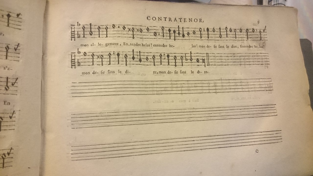1594 - [Pierre de Saint-André] - Trésor de musique d’Orlande de Lassus, Contratenor - British Library