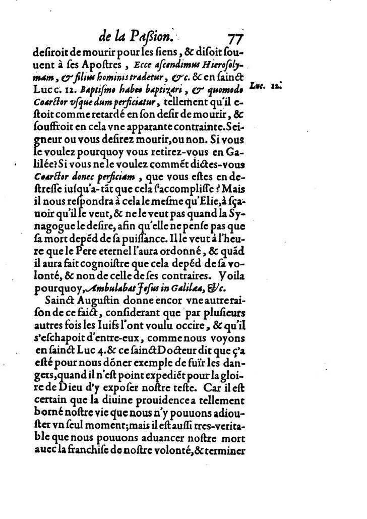 1607 - Nicolas Du Fossé - Trésor quadragésimal - T 02 - BM Lyon