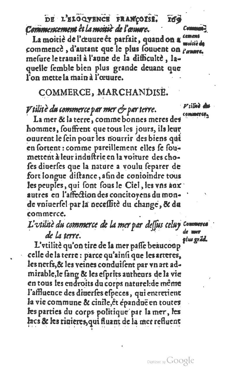 1610 - Louis Coste - Trésor de l’éloquence française (Seconde partie) - BM Lyon