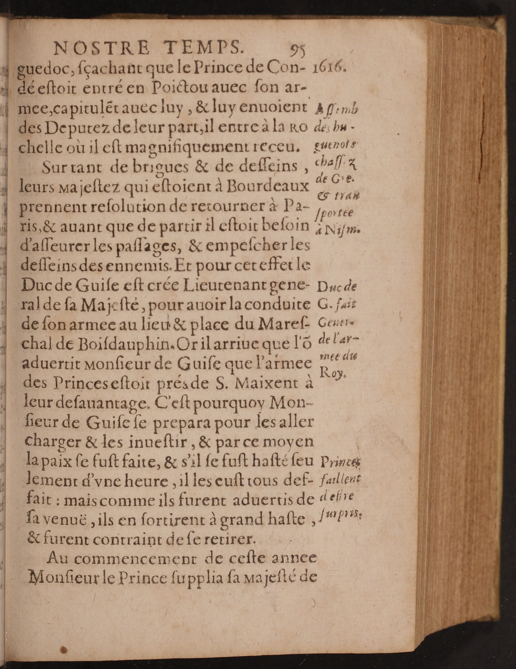 1626 - Joseph Bouillerot - Trésor de l’histoire générale de notre temps - BnF Arsenal