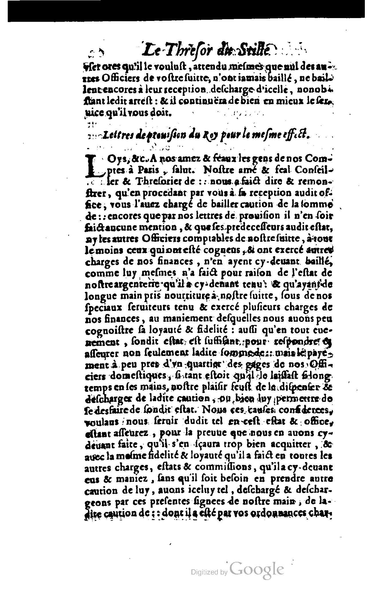 1614 - Jean Richer - Trésor du nouveau style et protocole de la chancellerie de France - BSB Munich