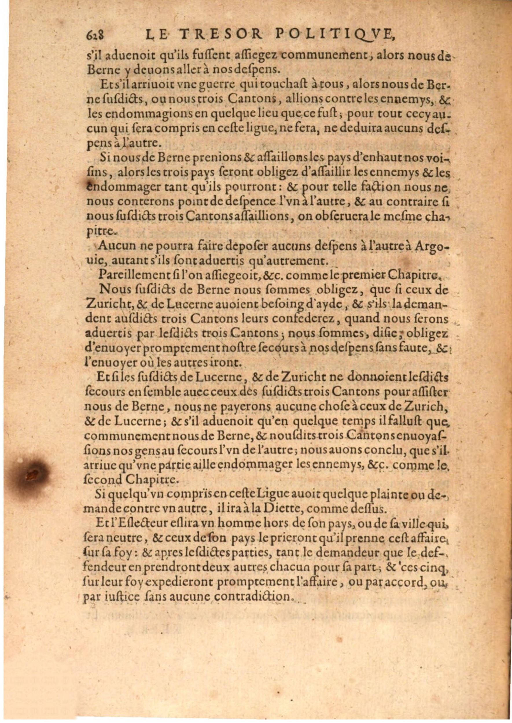 1608 - Nicolas Du Fossé - Trésor politique - BSB Munich