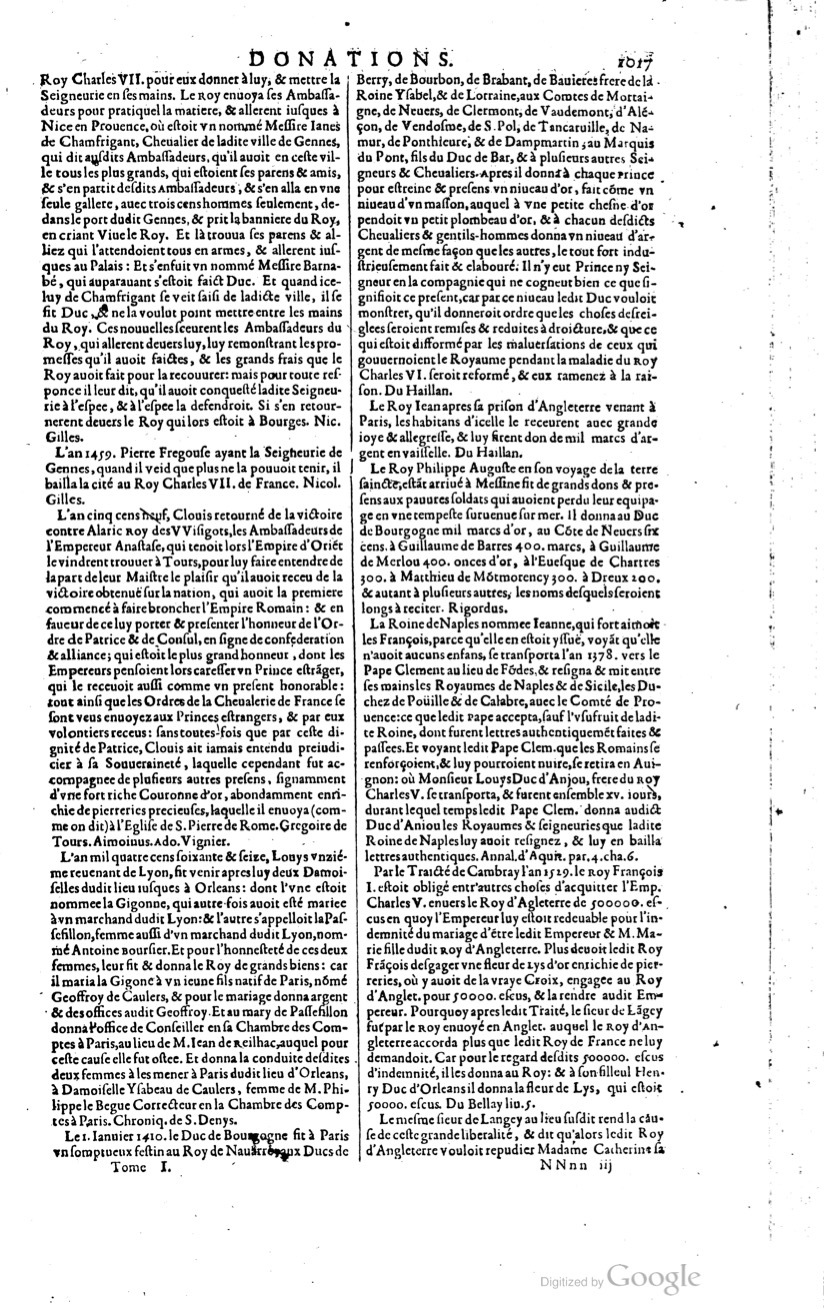 1629 - Veuve Nicolas Buon - Trésor du droit français (21754 T. 1) - BM Lyon