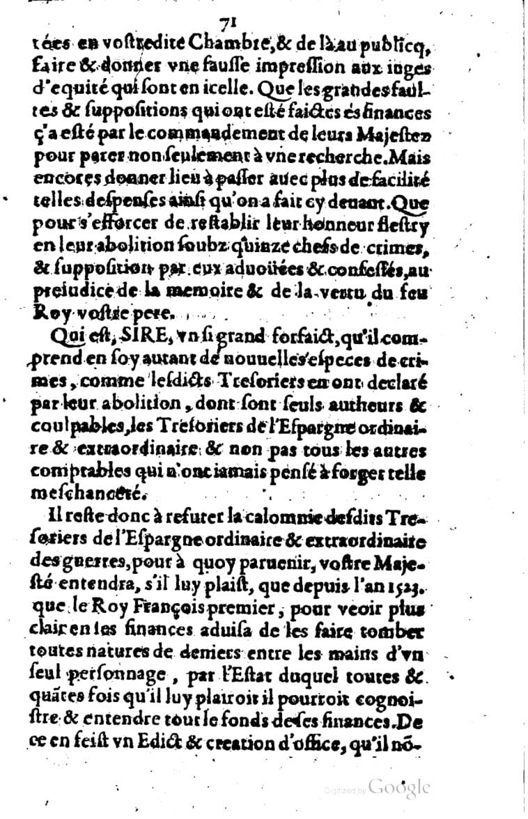 1615 - s.n. 2 - Trésor des trésors de France - BM Lyon