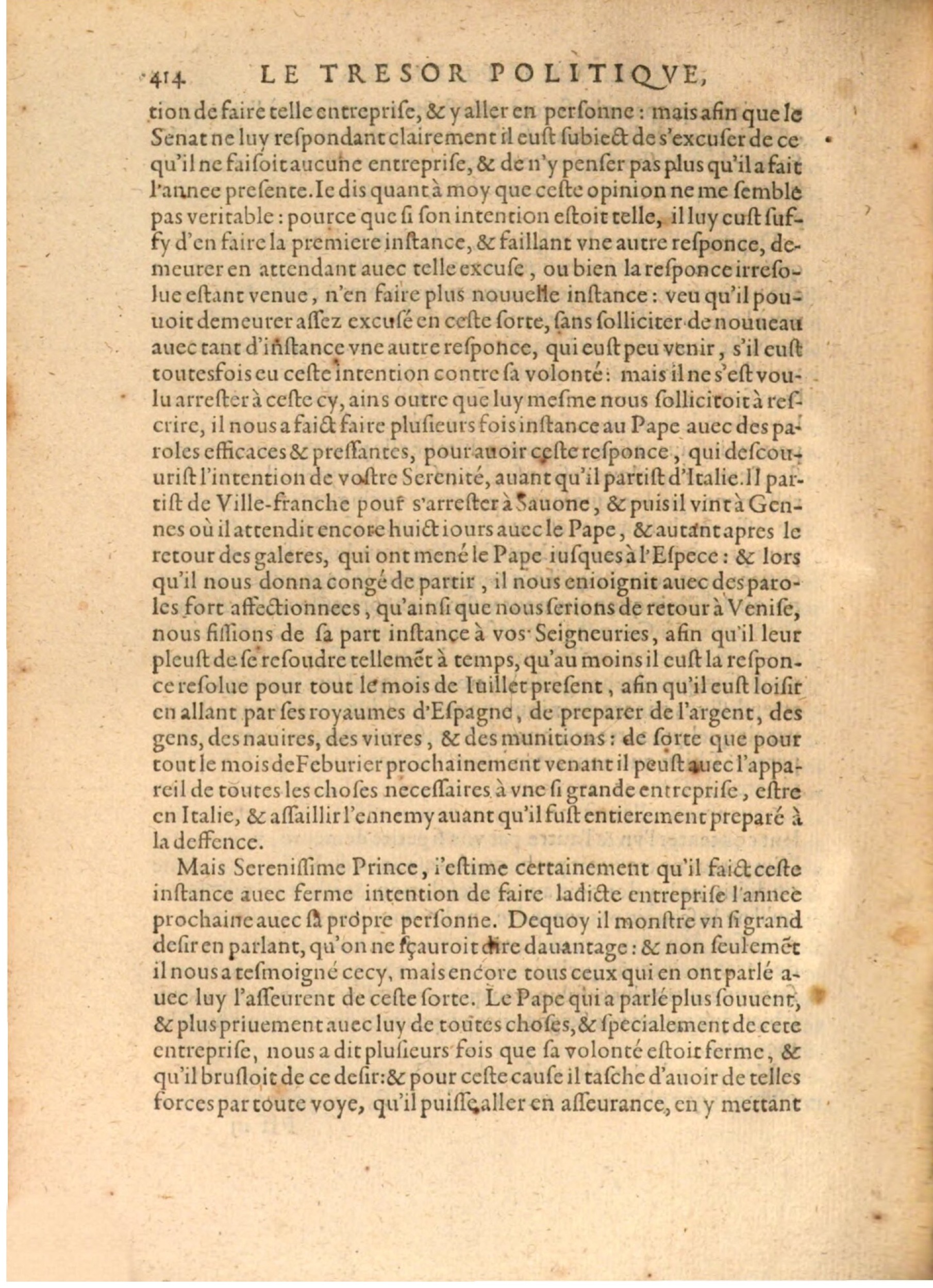 1608 - Nicolas Du Fossé - Trésor politique - BSB Munich