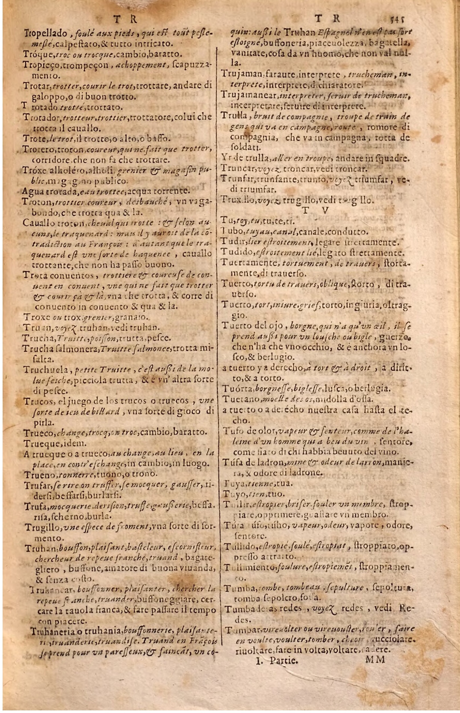 1627 - Jacques Crespin - Trésor des trois langues - Regensburg