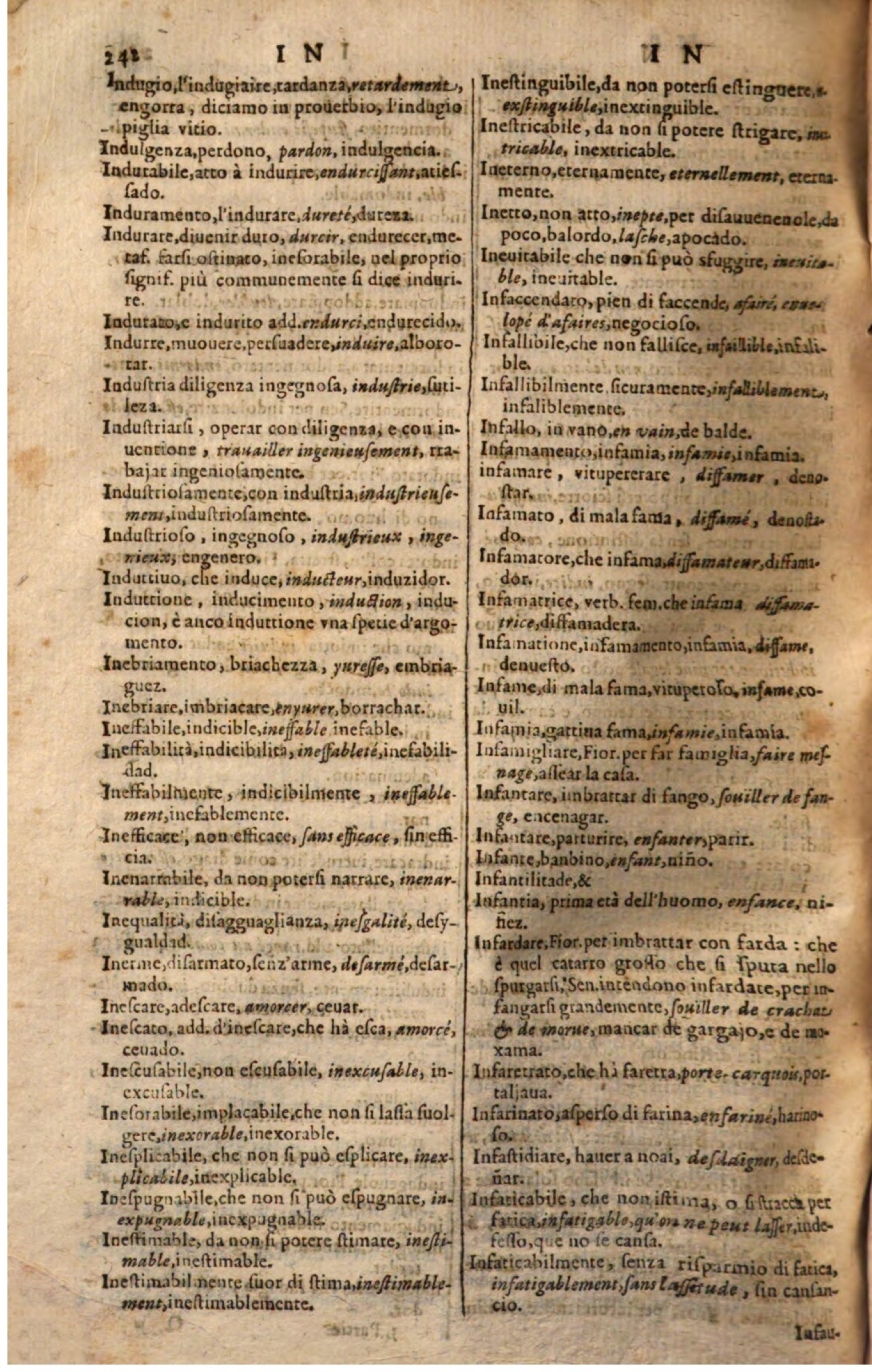 1644 - Jacques Crespin - Trésor des trois langues - Passau
