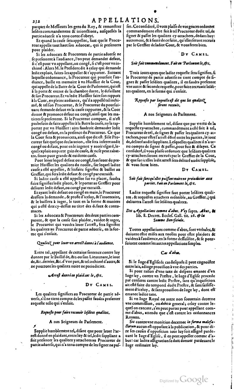 1629 - Veuve Nicolas Buon - Trésor du droit français (29620 T. 1) - BM Lyon