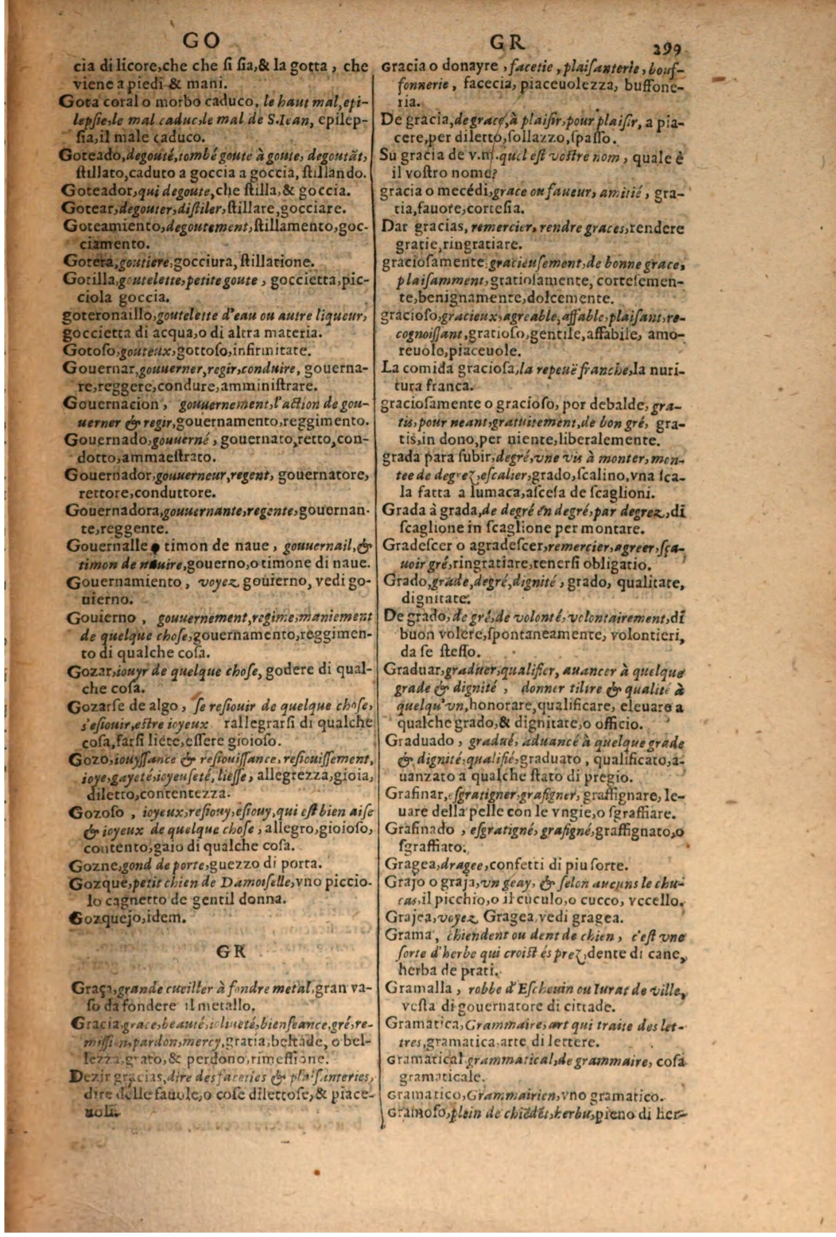 1606 Samuel Crespin Thresor des trois langues, francoise, italiene et espagnolle - BSB-317.jpeg