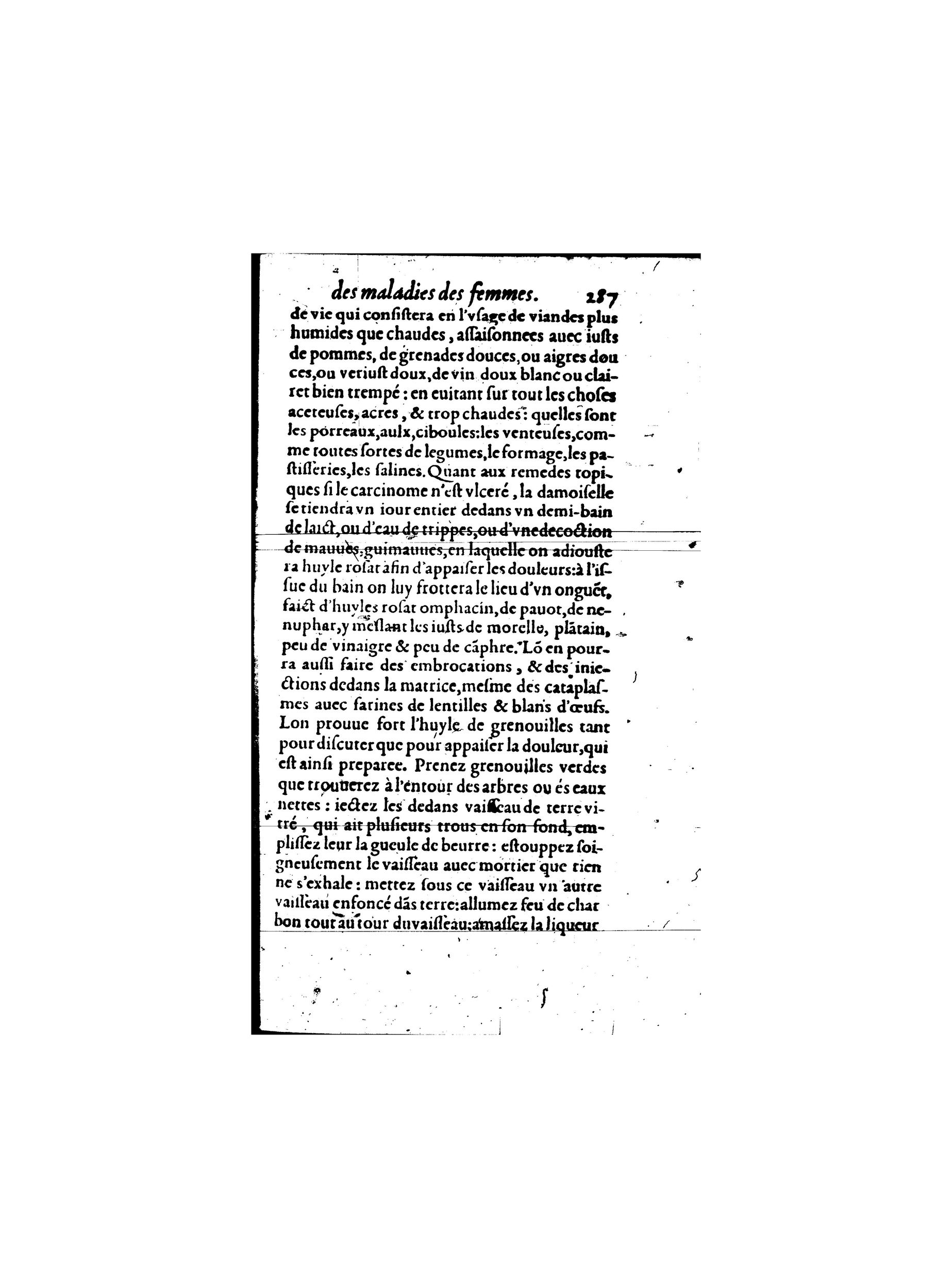 1587 - Jacques du Puis - Trésor des remèdes secrets pour les maladies des femmes - BnF