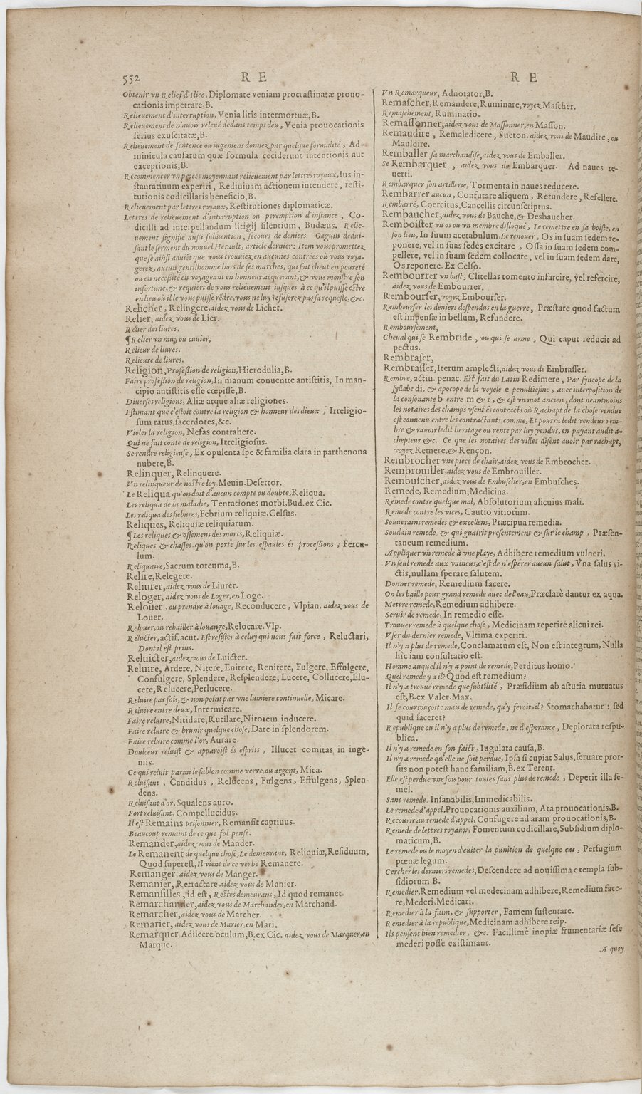 1606 - David Douceur - Trésor de la langue française - BnF