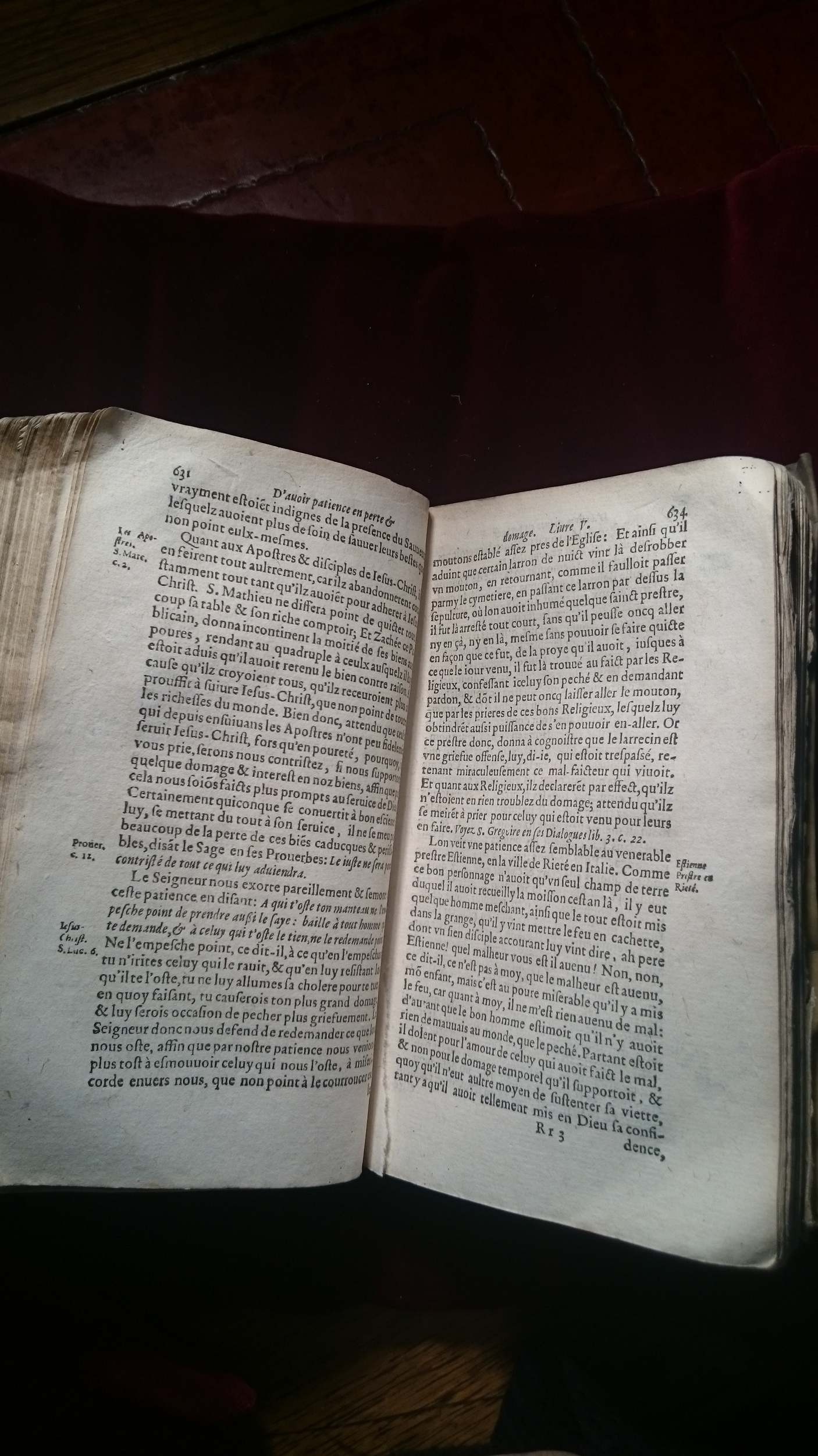 1596 - Jean Bogart - Trésor des faits et dits mémorables des hommes saints et illustres - BM Amiens