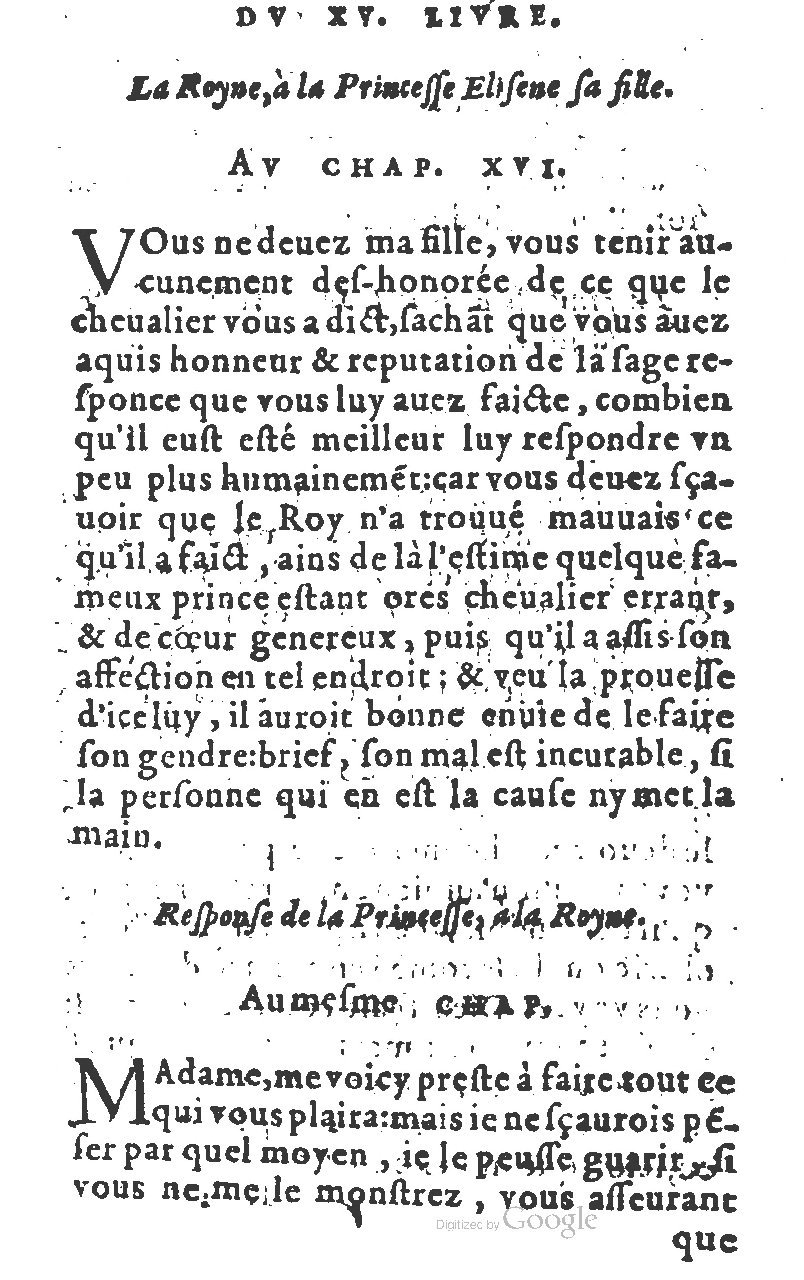 1582 - Jean Huguetan - Trésor des Amadis T. 1 - BM Lyon