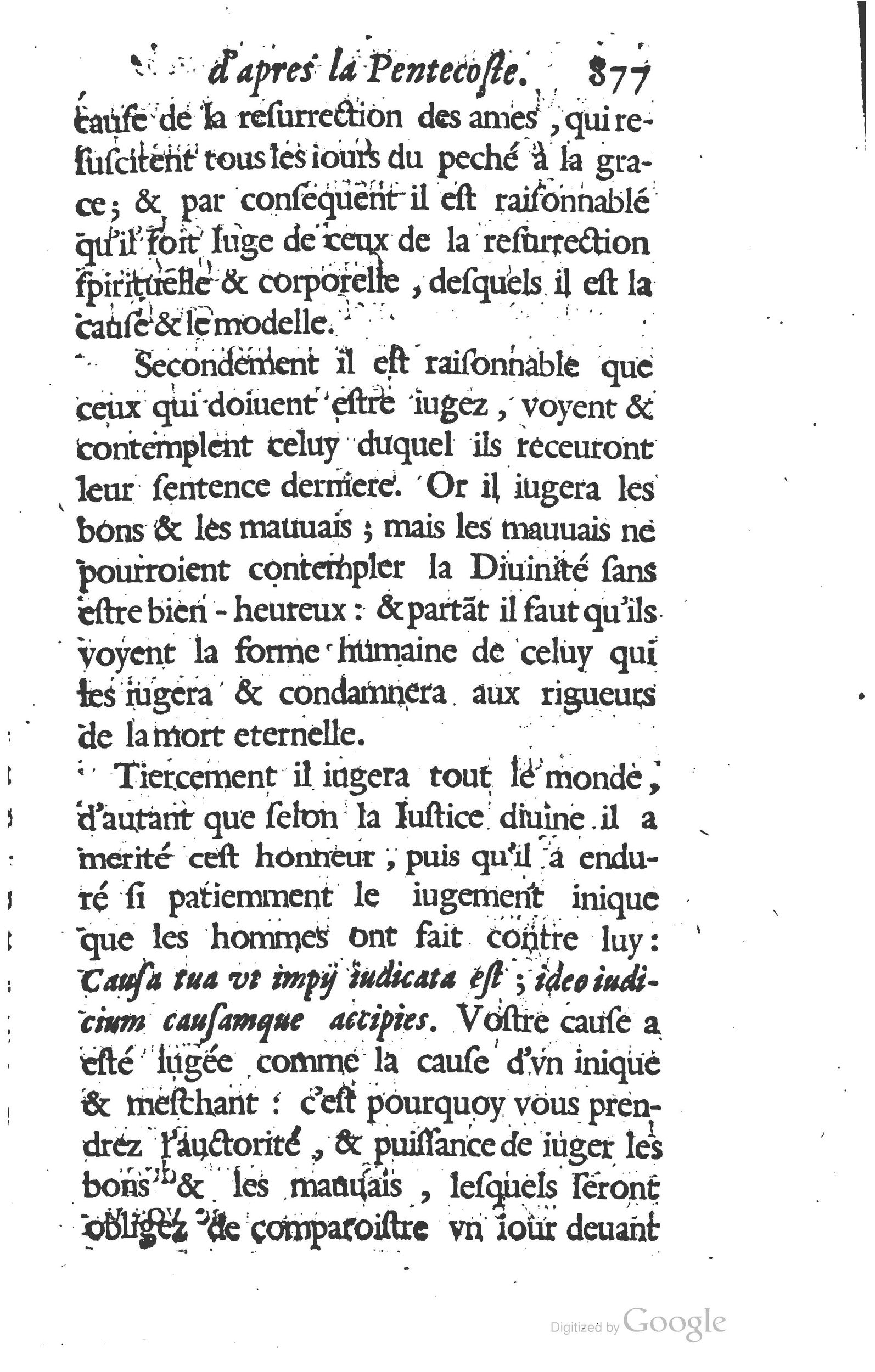 1629 - Manassés de Préaulx - Sermons ou Trésors de la piété chrétienne - BM Lyon
