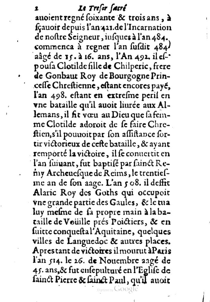 1636 - Jean Billaine - Trésor sacré ou inventaire des saintes reliques - British Library