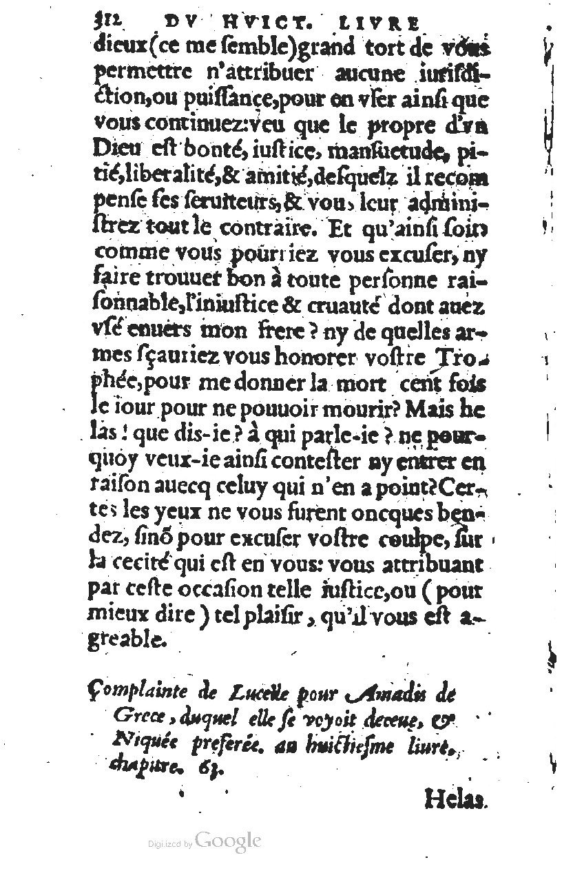 1567 - Jean Pygot - Trésor des Amadis - BM Lyon 1567 - Jean Pygot - Trésor des Amadis - BM Lyon
