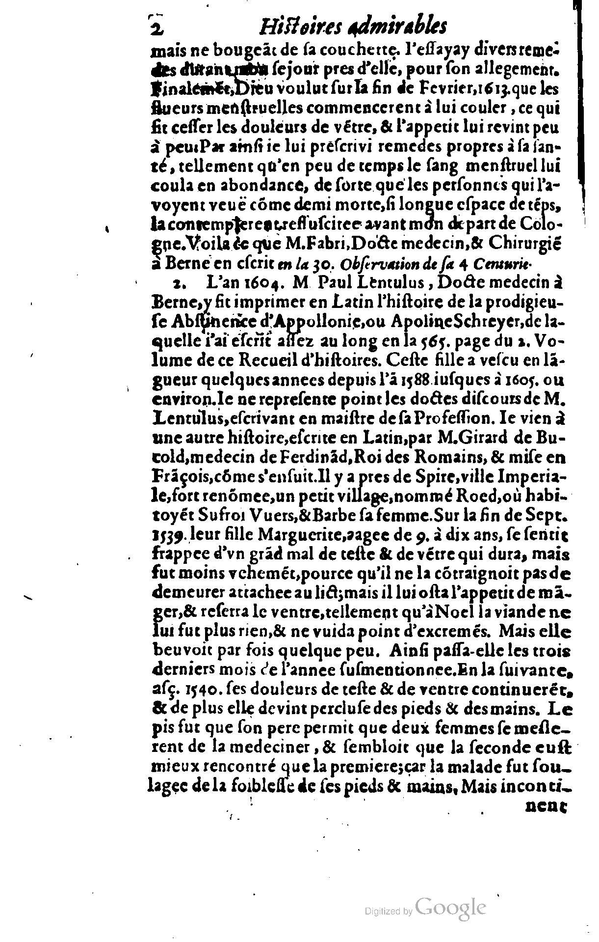 1628 - Jacques Crespin - Trésor d’histoires admirables et mémorables - BSB Munich