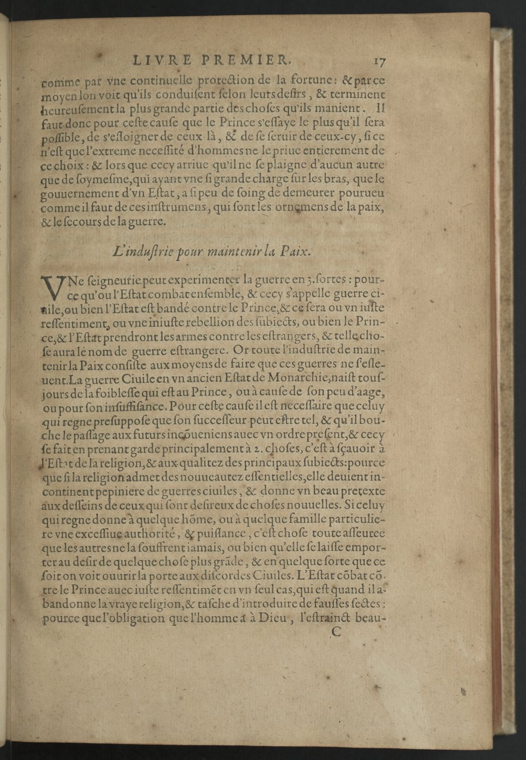 1608 - Nicolas Du Fossé - Trésor politique - BnF Tolbiac