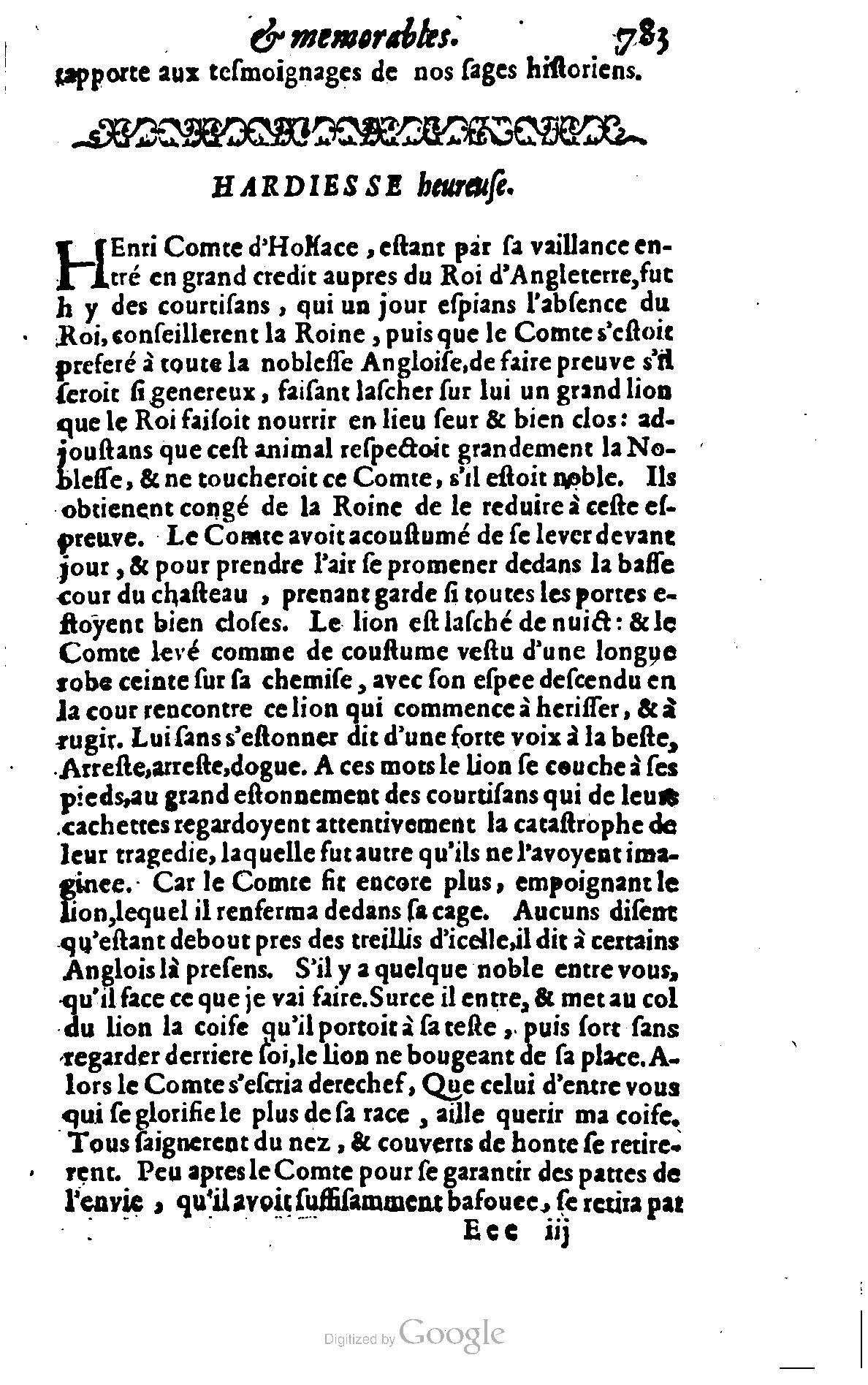 1628 - Jacques Crespin - Trésor d’histoires admirables et mémorables - BSB Munich