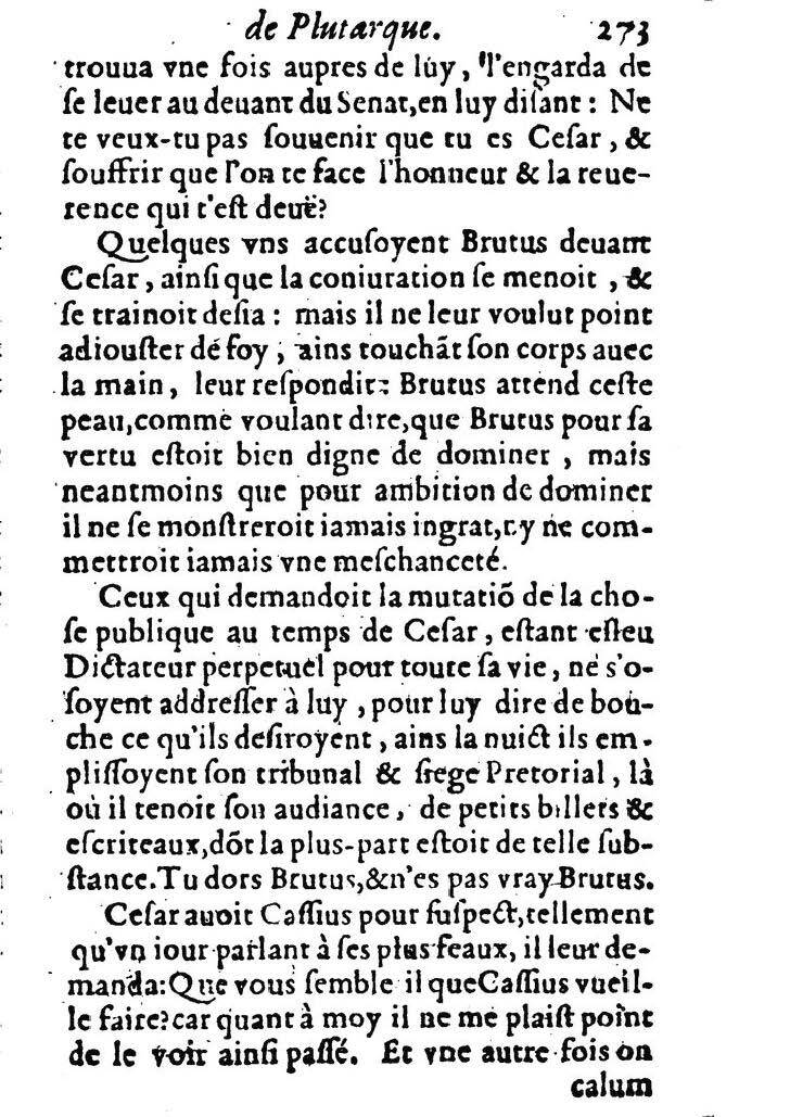 1611 - Pierre Rigaud - Trésor des vies de Plutarque - BM Lyon