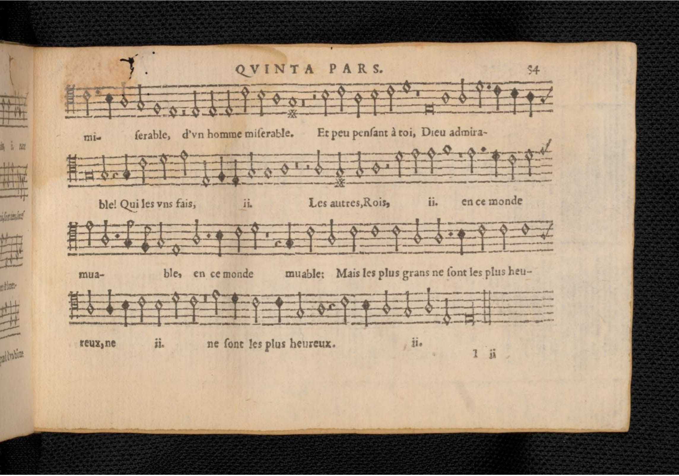 1576 - [Pierre de Saint-André] - Trésor de musique d’Orlande de Lassus Quinta et Sexta pars - KBR Bruxelles