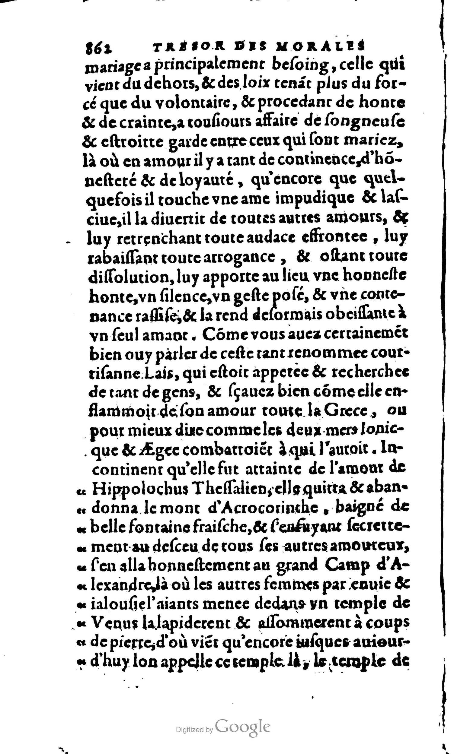 1578 - Jean Poupy - Trésor des morales de Plutarque - BSB Munich