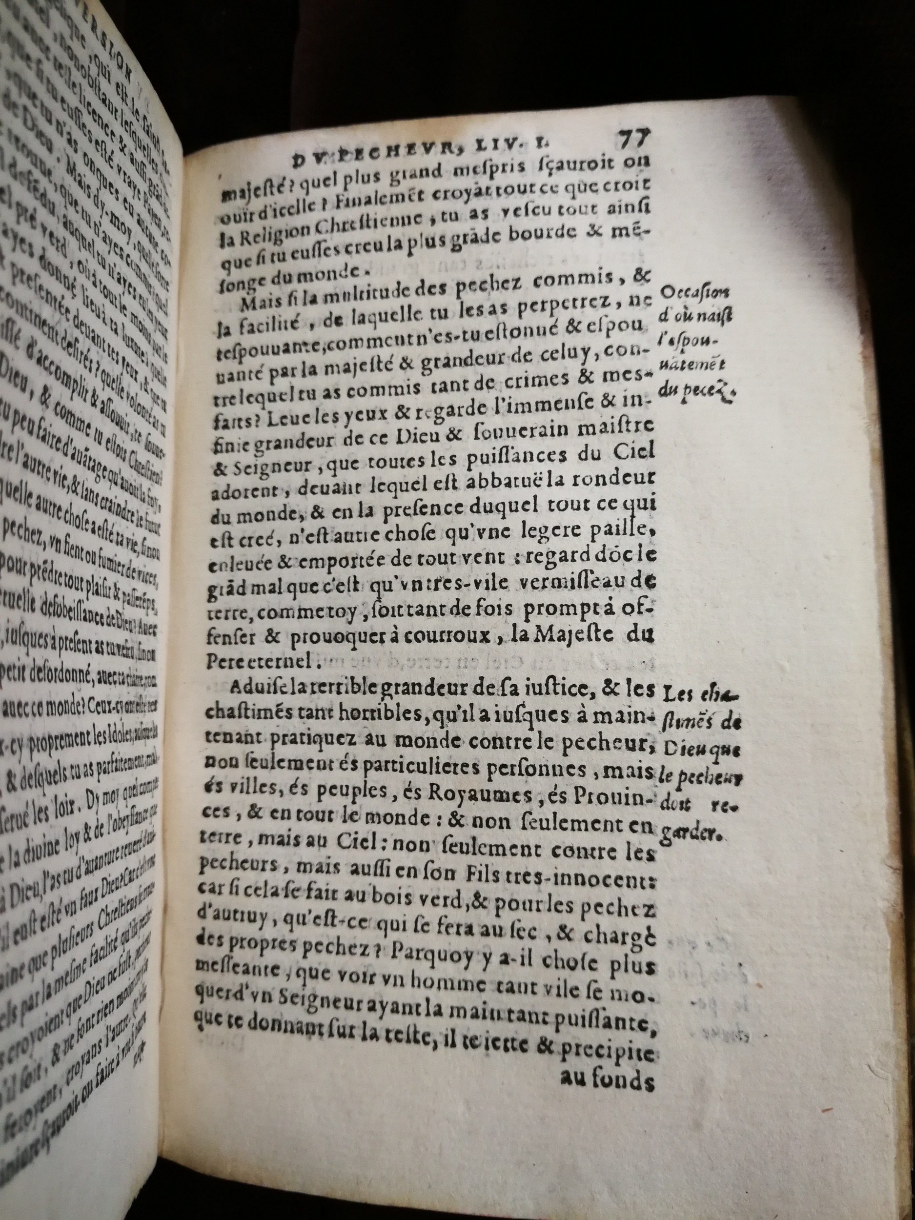 1596 - Balthazar Bellère - Trésor et abrégé de toutes les œuvres spirituelles du révérend Père F. Louis de Grenade - BU Lille