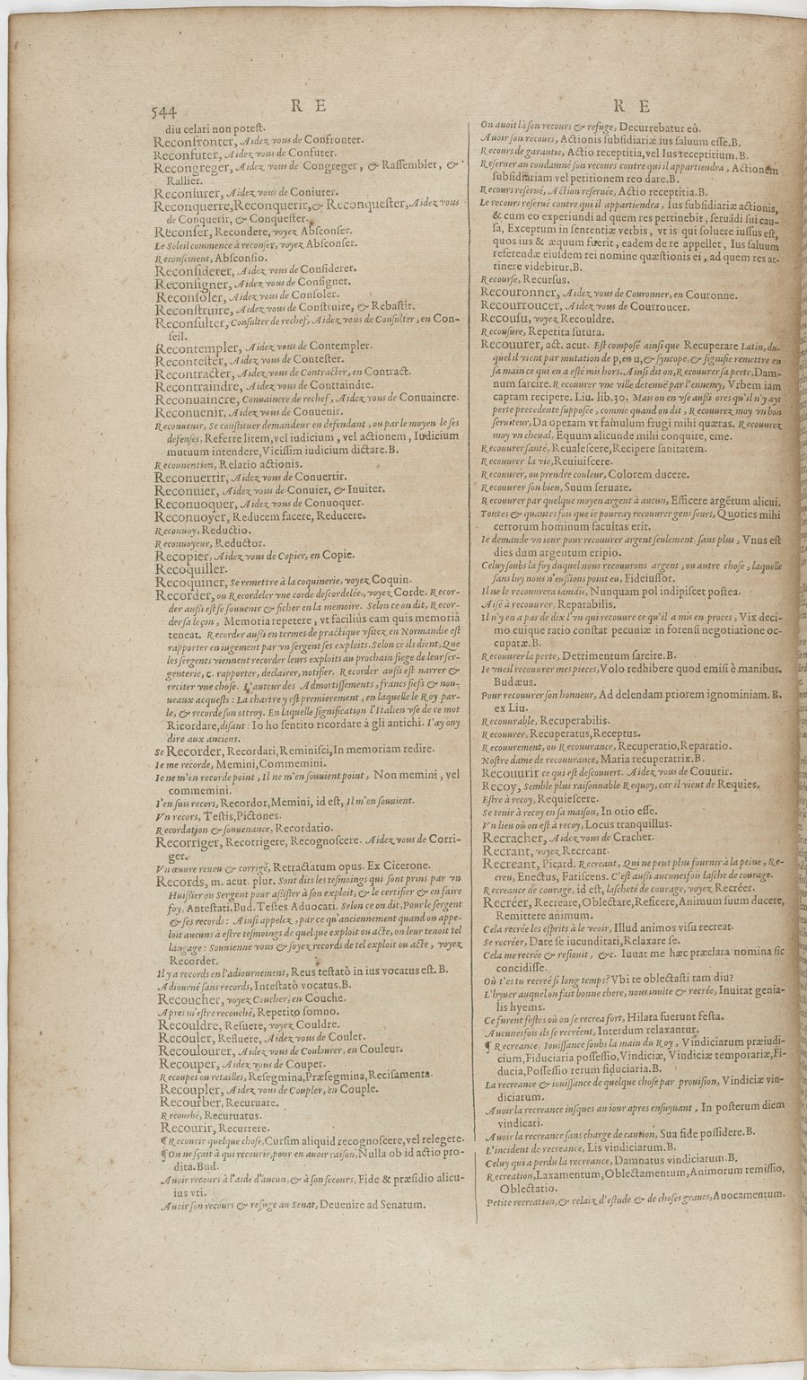 1606 - David Douceur - Trésor de la langue française - BnF
