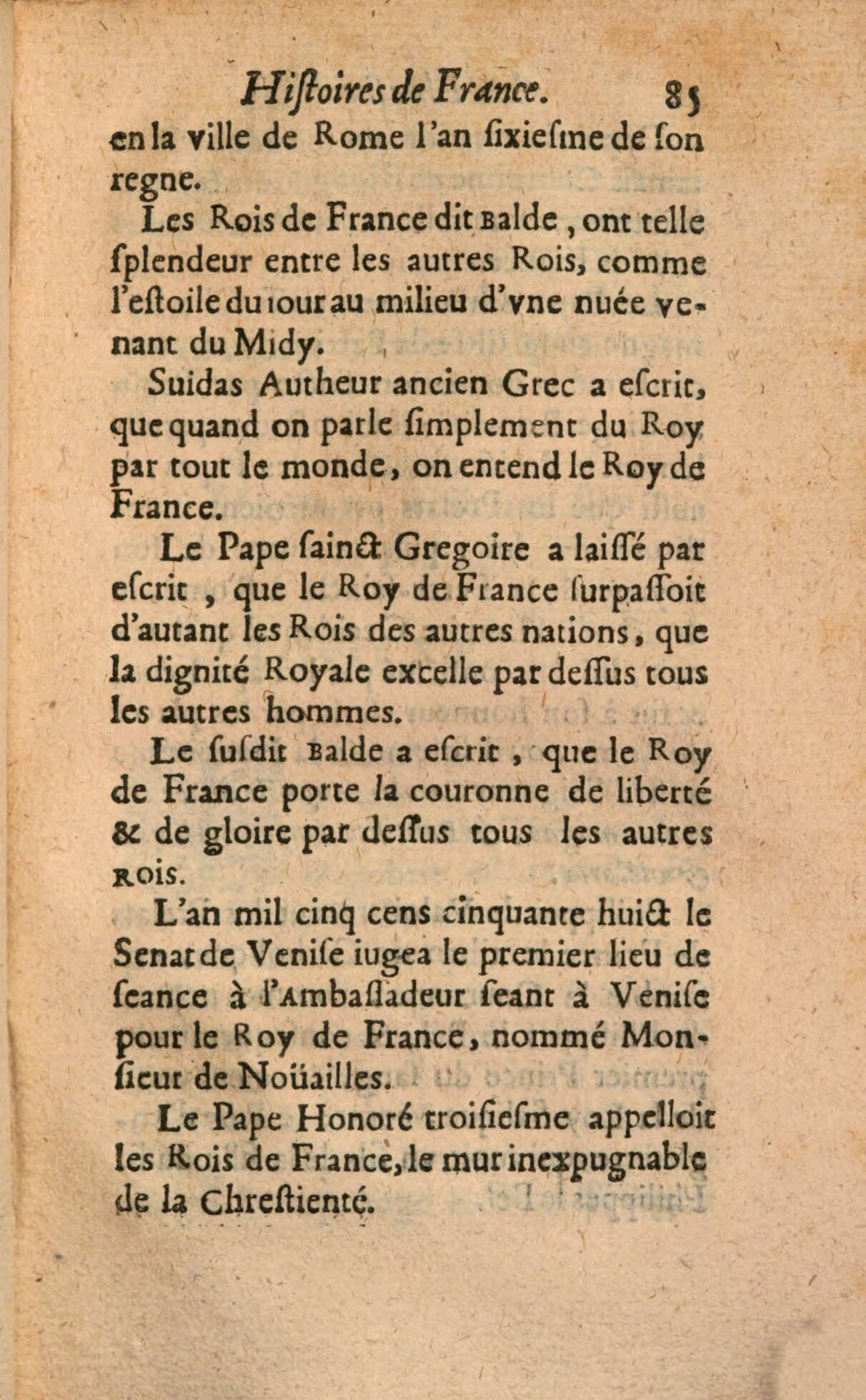 1639 - Jean Corrozet - Trésor des histoires de France - BSB Munich