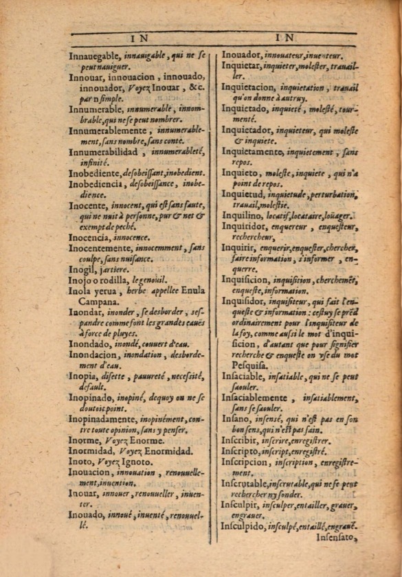 1607 - Marc Orry - Trésor des deux langues espagnole et française (Première et Seconde parties) - ÖNB Wien