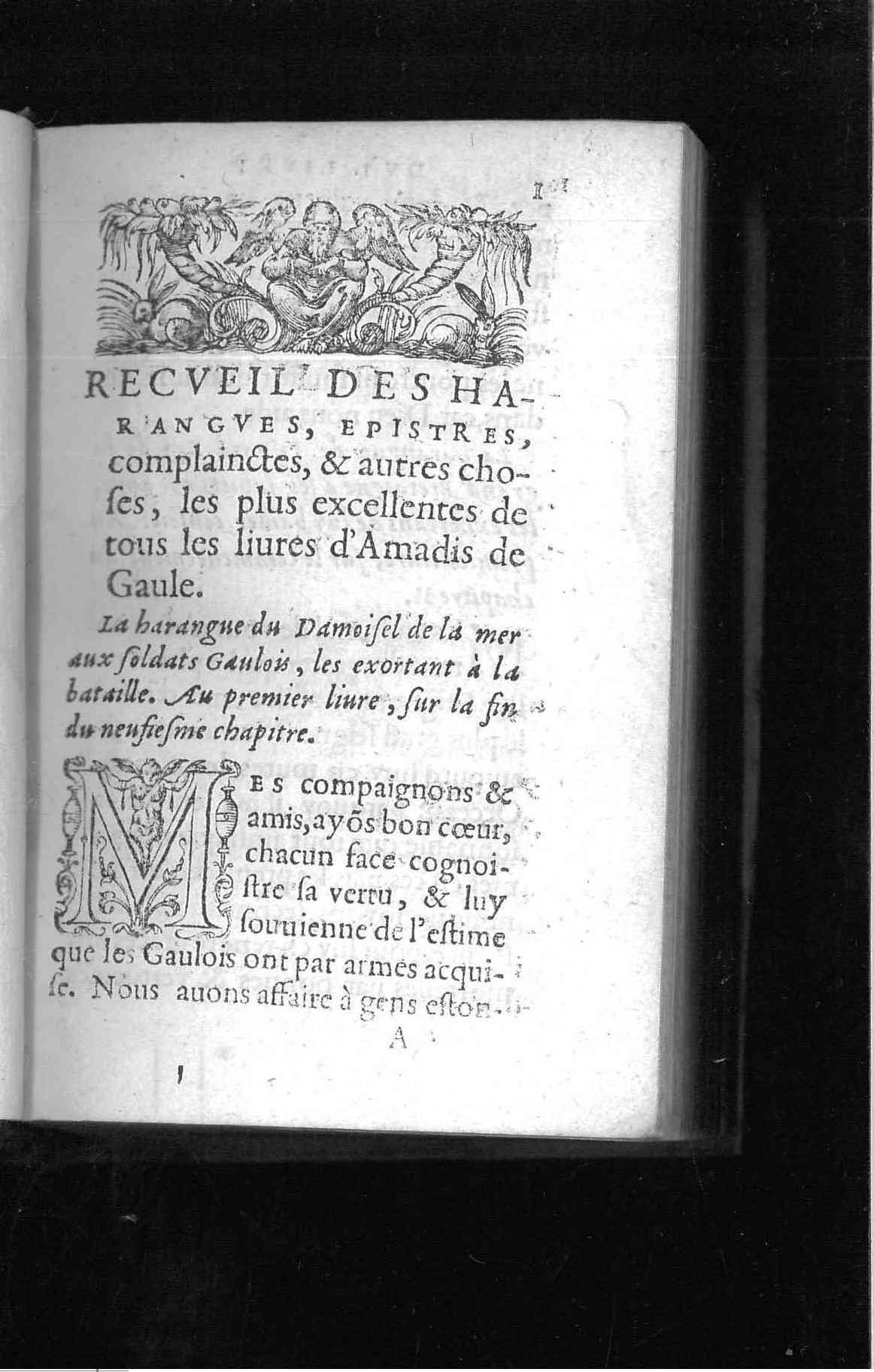 1571 - Robert Le Mangnier - Trésor des Amadis - Huntington Library