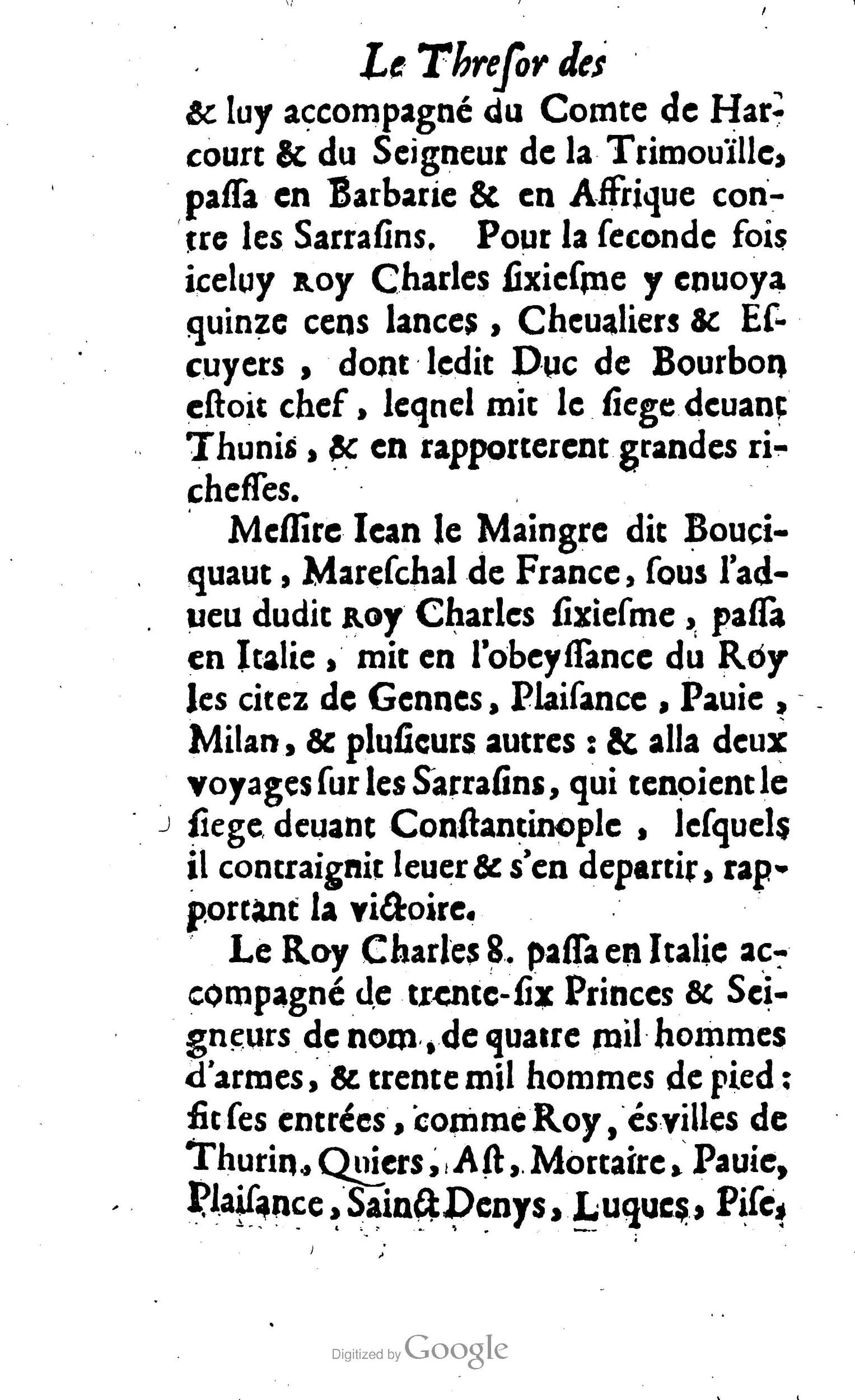 1638 - Jean Corrozet - Trésor des histoires de France - BM Lyon