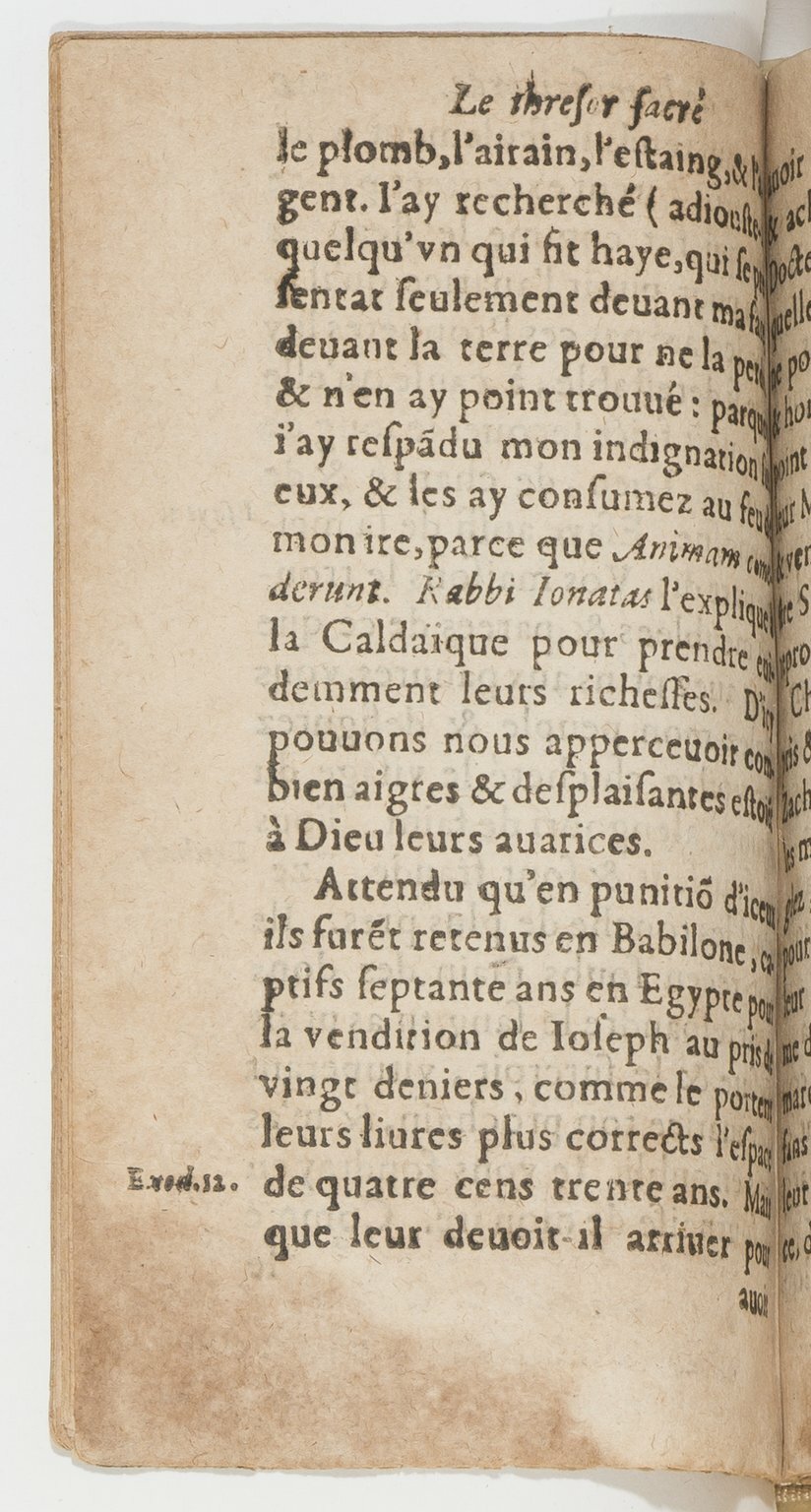 1603 - Jean Didier - Trésor sacré de la miséricorde - BnF